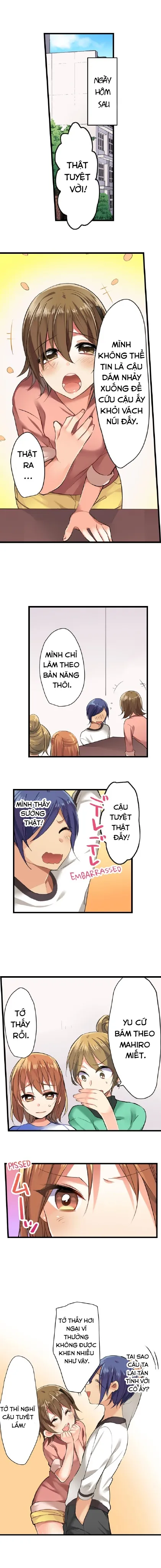 HentaiVN.net - Ảnh 3 - Sex In The Sleeping Bag. Can I join you? [Nebukuro Ecchi ~ Senpai! Haitte ii desu ka?] - Chap 12