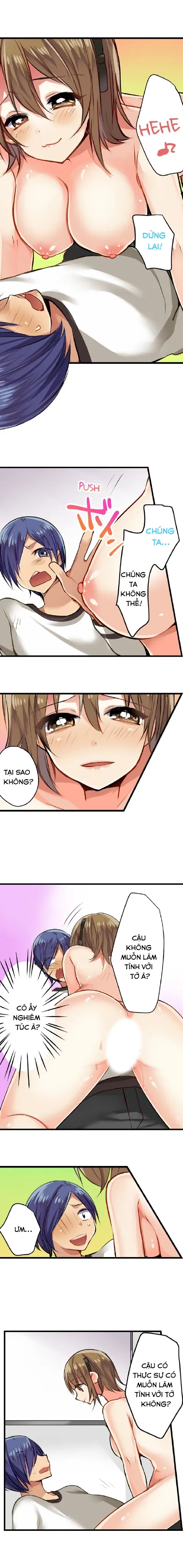 HentaiVN.net - Ảnh 3 - Sex In The Sleeping Bag. Can I join you? [Nebukuro Ecchi ~ Senpai! Haitte ii desu ka?] - Chap 13 NĂM MỚI 2020!!!