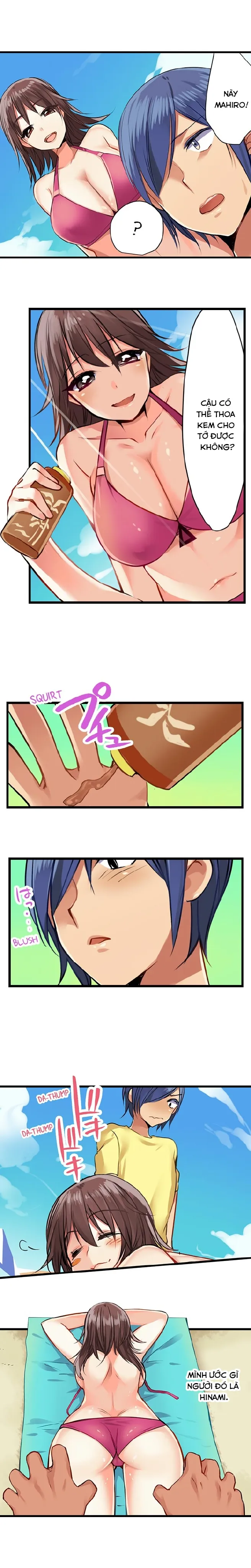 HentaiVN.net - Ảnh 4 - Sex In The Sleeping Bag. Can I join you? [Nebukuro Ecchi ~ Senpai! Haitte ii desu ka?] - Chap 14