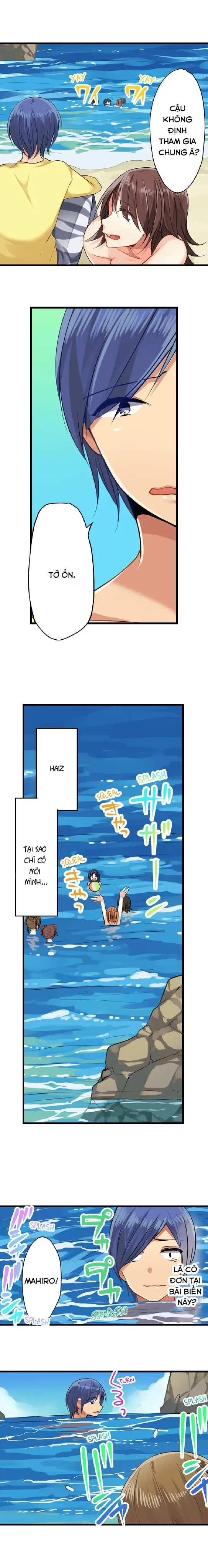HentaiVN.net - Ảnh 8 - Sex In The Sleeping Bag. Can I join you? [Nebukuro Ecchi ~ Senpai! Haitte ii desu ka?] - Chap 14