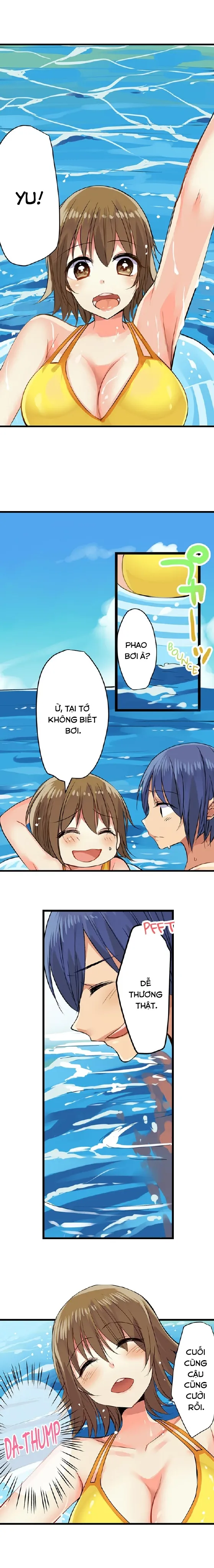 HentaiVN.net - Ảnh 9 - Sex In The Sleeping Bag. Can I join you? [Nebukuro Ecchi ~ Senpai! Haitte ii desu ka?] - Chap 14