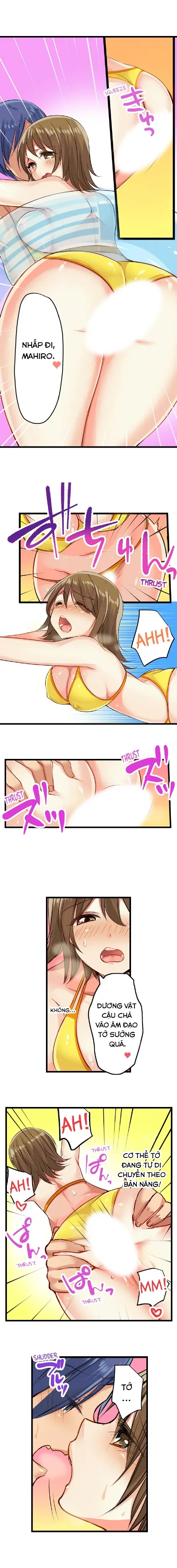 HentaiVN.net - Ảnh 4 - Sex In The Sleeping Bag. Can I join you? [Nebukuro Ecchi ~ Senpai! Haitte ii desu ka?] - Chap 15