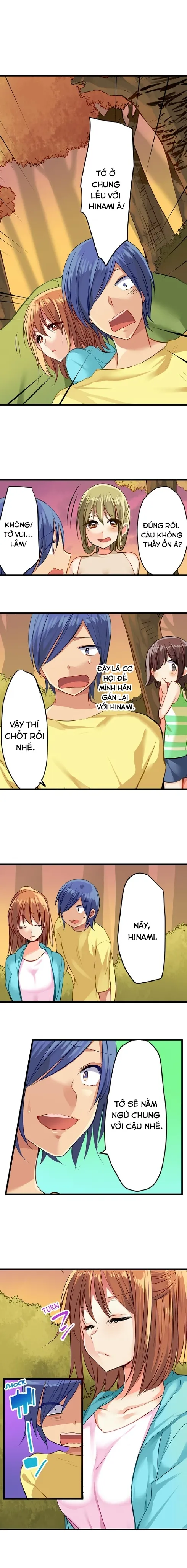 HentaiVN.net - Ảnh 6 - Sex In The Sleeping Bag. Can I join you? [Nebukuro Ecchi ~ Senpai! Haitte ii desu ka?] - Chap 15