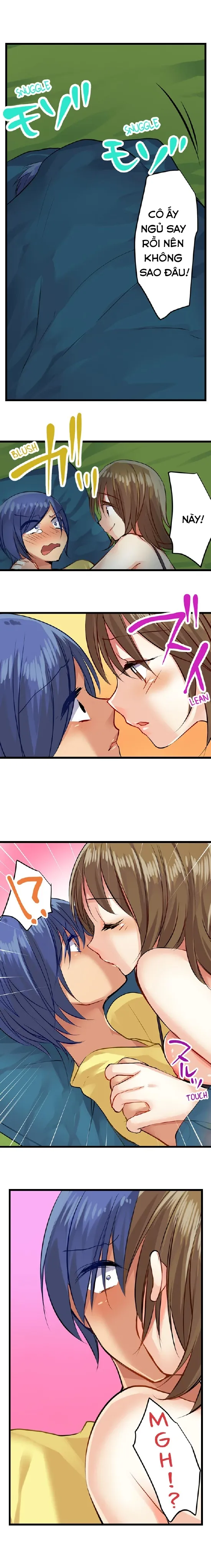 HentaiVN.net - Ảnh 9 - Sex In The Sleeping Bag. Can I join you? [Nebukuro Ecchi ~ Senpai! Haitte ii desu ka?] - Chap 15