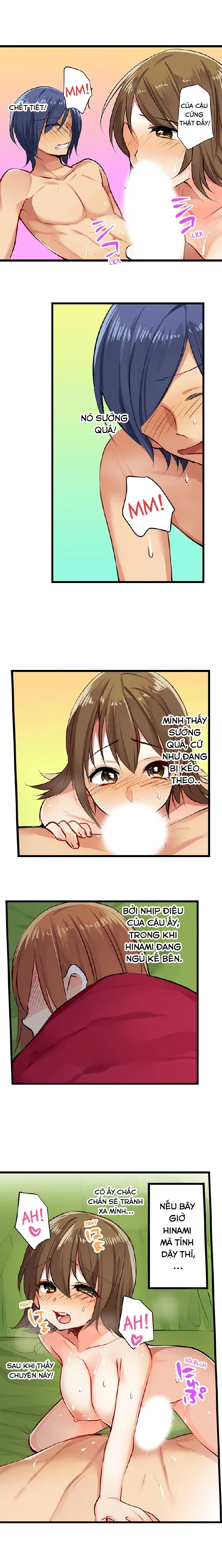 HentaiVN.net - Ảnh 6 - Sex In The Sleeping Bag. Can I join you? [Nebukuro Ecchi ~ Senpai! Haitte ii desu ka?] - Chap 16