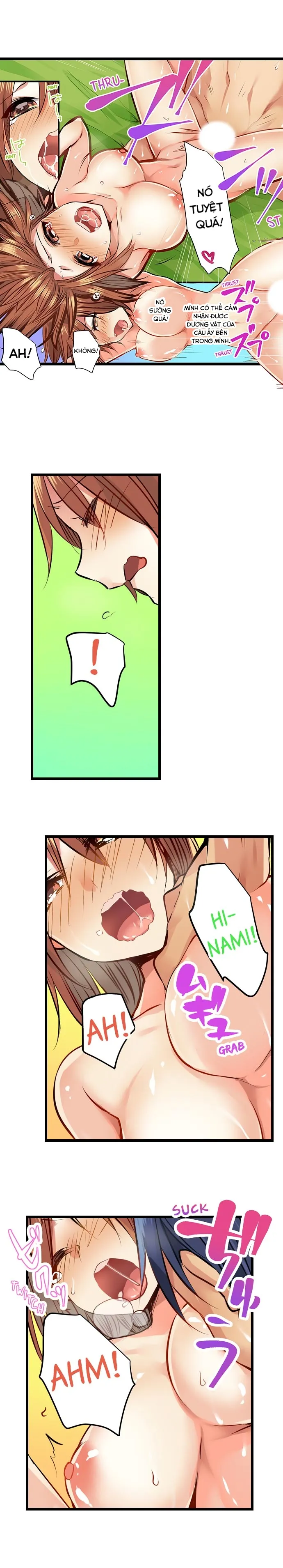 HentaiVN.net - Ảnh 6 - Sex In The Sleeping Bag. Can I join you? [Nebukuro Ecchi ~ Senpai! Haitte ii desu ka?] - Chap 18