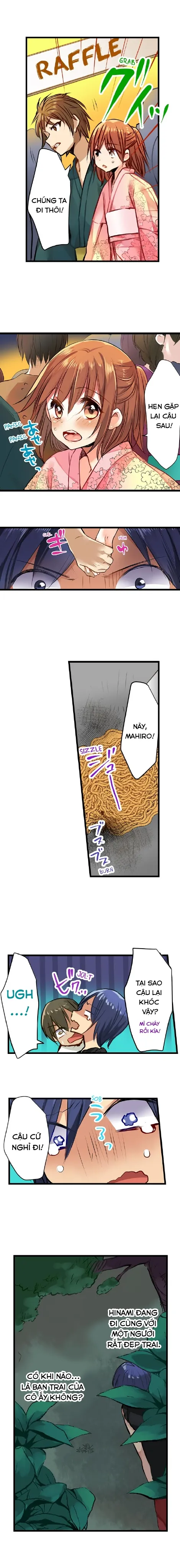 HentaiVN.net - Ảnh 8 - Sex In The Sleeping Bag. Can I join you? [Nebukuro Ecchi ~ Senpai! Haitte ii desu ka?] - Chap 19