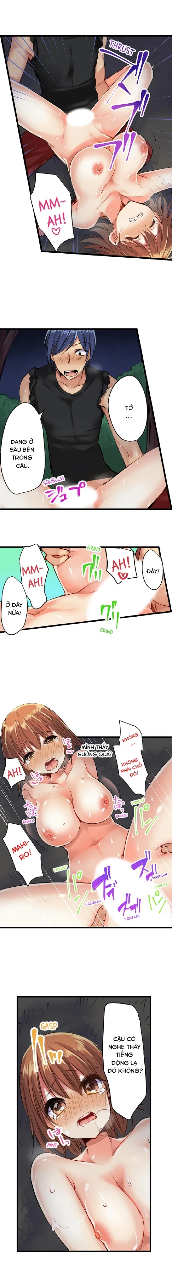 HentaiVN.net - Ảnh 8 - Sex In The Sleeping Bag. Can I join you? [Nebukuro Ecchi ~ Senpai! Haitte ii desu ka?] - Chap 20