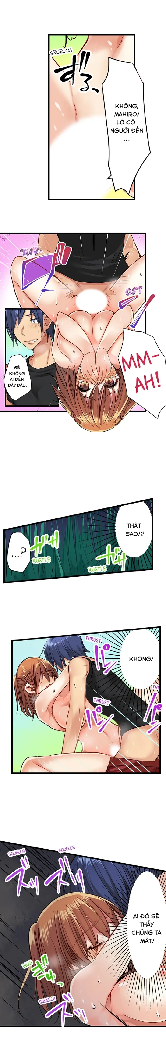 HentaiVN.net - Ảnh 9 - Sex In The Sleeping Bag. Can I join you? [Nebukuro Ecchi ~ Senpai! Haitte ii desu ka?] - Chap 20