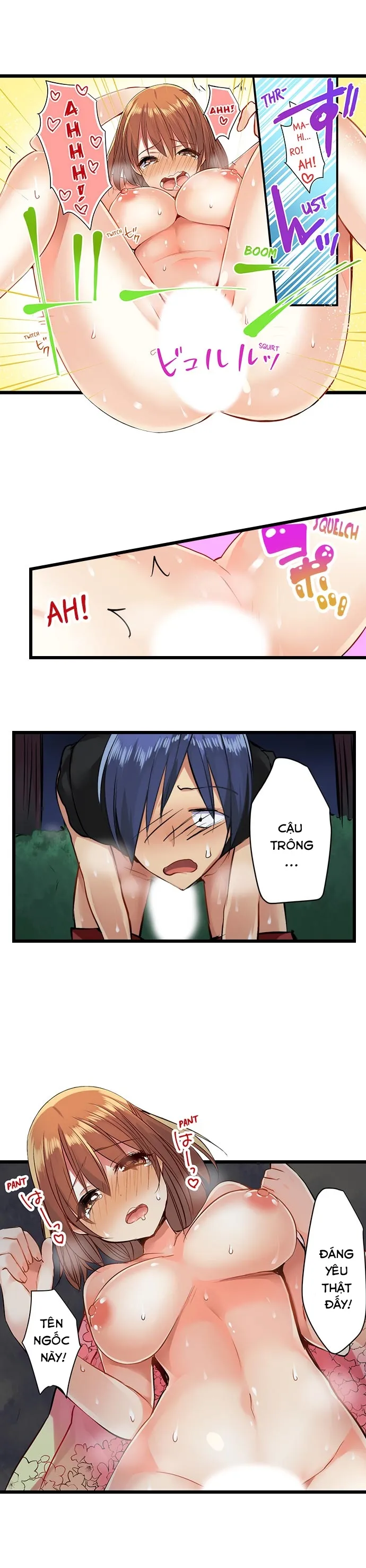 HentaiVN.net - Ảnh 5 - Sex In The Sleeping Bag. Can I join you? [Nebukuro Ecchi ~ Senpai! Haitte ii desu ka?] - Chap 21