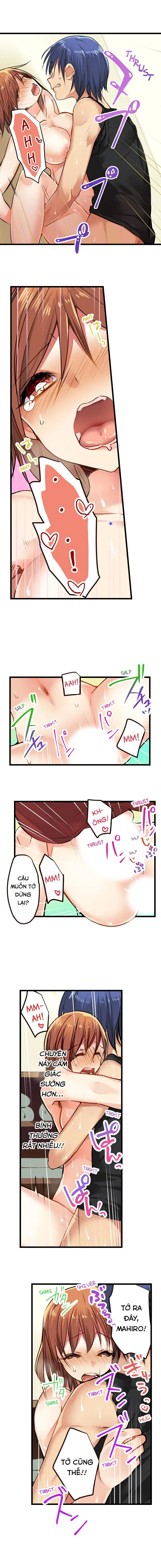 HentaiVN.net - Ảnh 5 - Sex In The Sleeping Bag. Can I join you? [Nebukuro Ecchi ~ Senpai! Haitte ii desu ka?] - Chap 22
