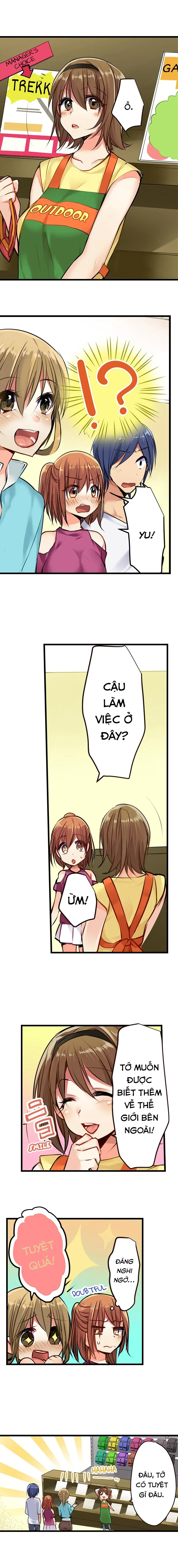 HentaiVN.net - Ảnh 8 - Sex In The Sleeping Bag. Can I join you? [Nebukuro Ecchi ~ Senpai! Haitte ii desu ka?] - Chap 22
