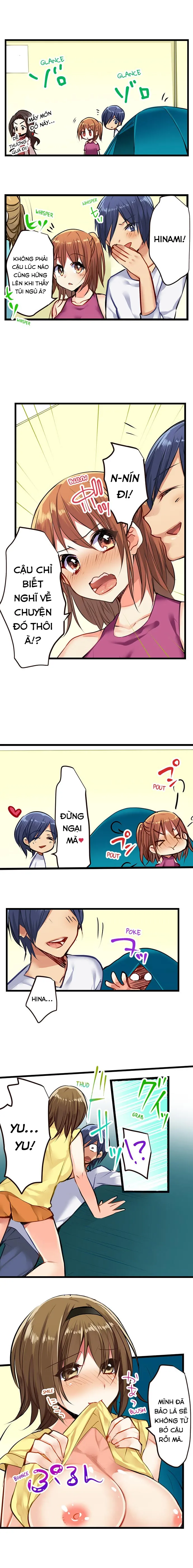 HentaiVN.net - Ảnh 9 - Sex In The Sleeping Bag. Can I join you? [Nebukuro Ecchi ~ Senpai! Haitte ii desu ka?] - Chap 22