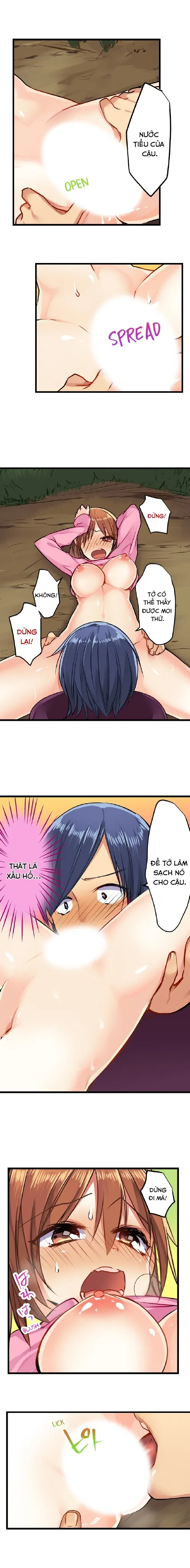 HentaiVN.net - Ảnh 7 - Sex In The Sleeping Bag. Can I join you? [Nebukuro Ecchi ~ Senpai! Haitte ii desu ka?] - Chap 24