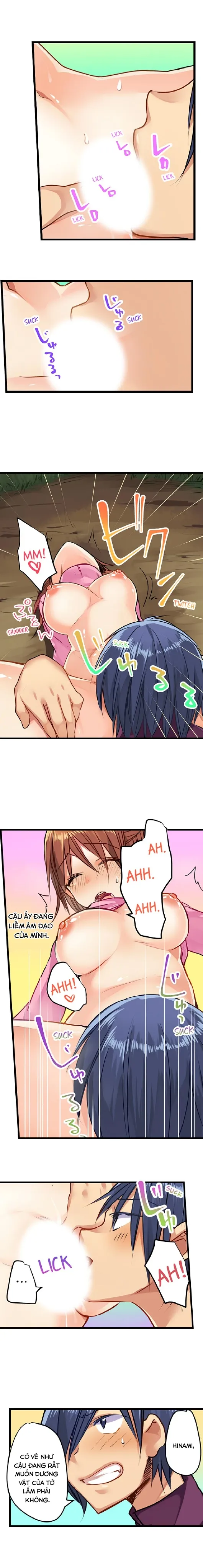 HentaiVN.net - Ảnh 8 - Sex In The Sleeping Bag. Can I join you? [Nebukuro Ecchi ~ Senpai! Haitte ii desu ka?] - Chap 24