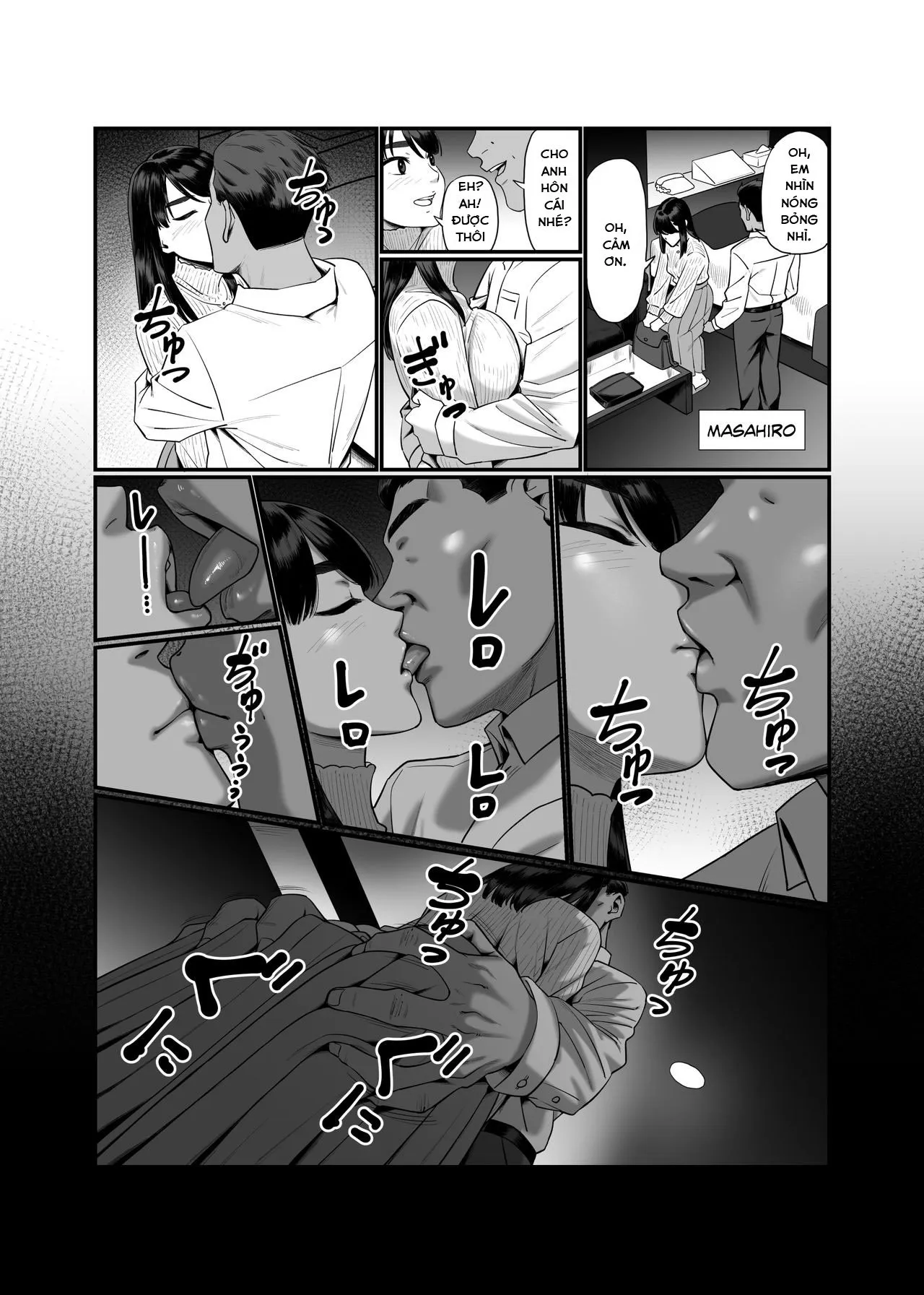 HentaiVN.net - Ảnh 10 - Tsuma O Dakaseru Otto-Tachi [Husbands Who Let Their Wives Sleep Around; The Wife-Lenders] - Oneshot - Có che