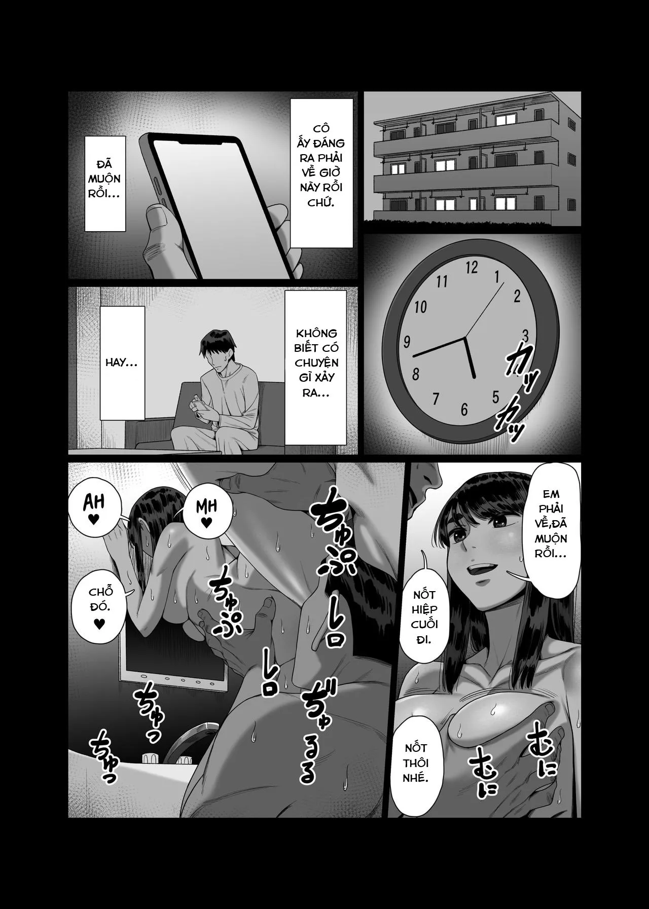 HentaiVN.net - Ảnh 29 - Tsuma O Dakaseru Otto-Tachi [Husbands Who Let Their Wives Sleep Around; The Wife-Lenders] - Oneshot - Có che