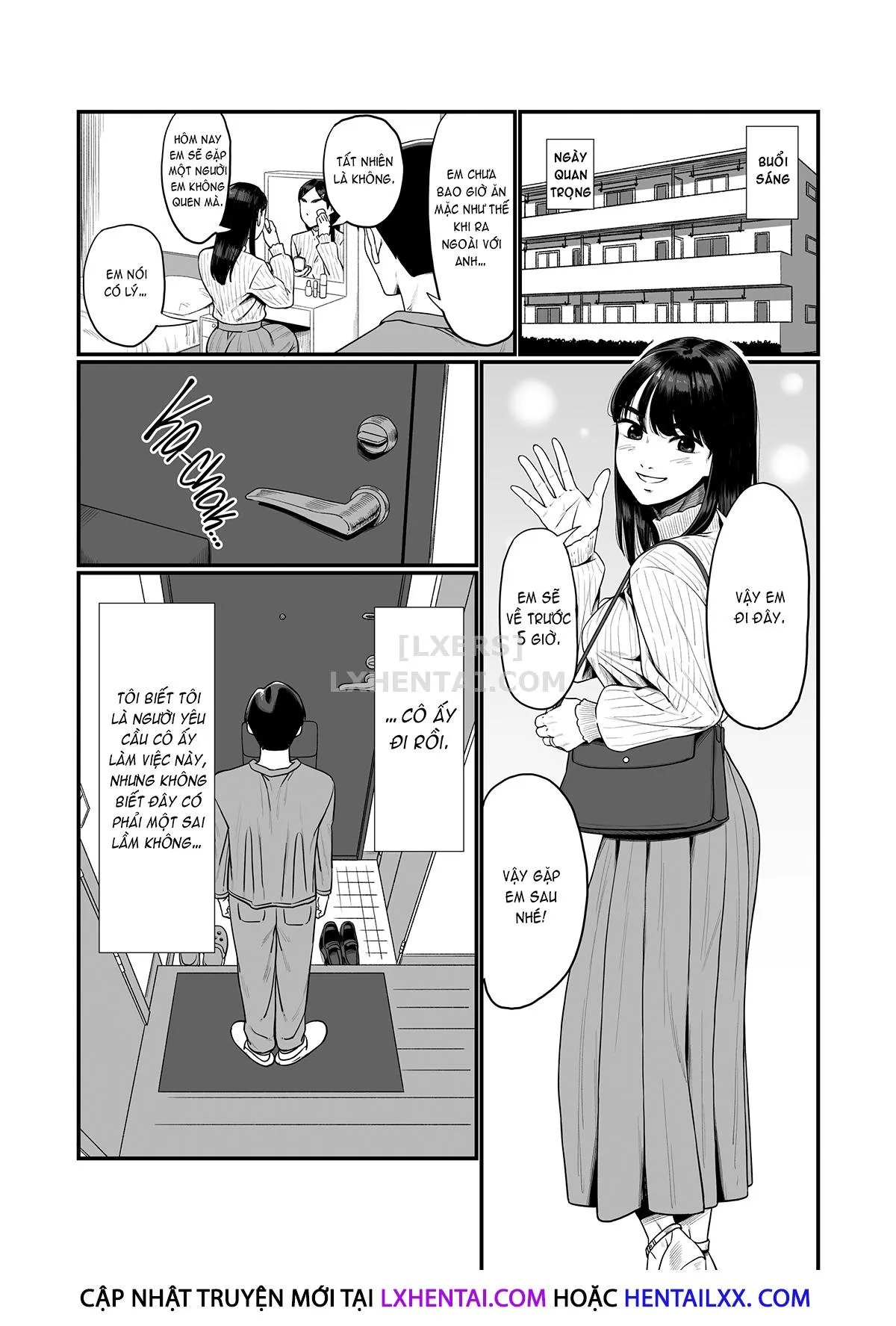 HentaiVN.net - Ảnh 8 - Tsuma O Dakaseru Otto-Tachi [Husbands Who Let Their Wives Sleep Around; The Wife-Lenders] - Chap 1