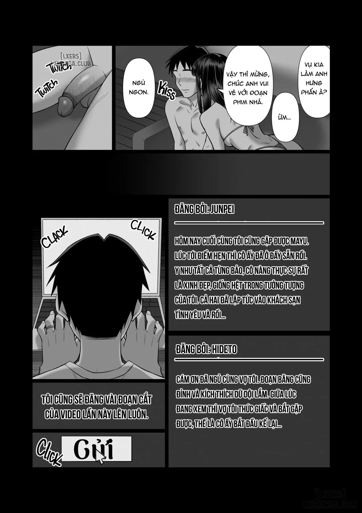 HentaiVN.net - Ảnh 45 - Tsuma O Dakaseru Otto-Tachi [Husbands Who Let Their Wives Sleep Around; The Wife-Lenders] - Chap 2