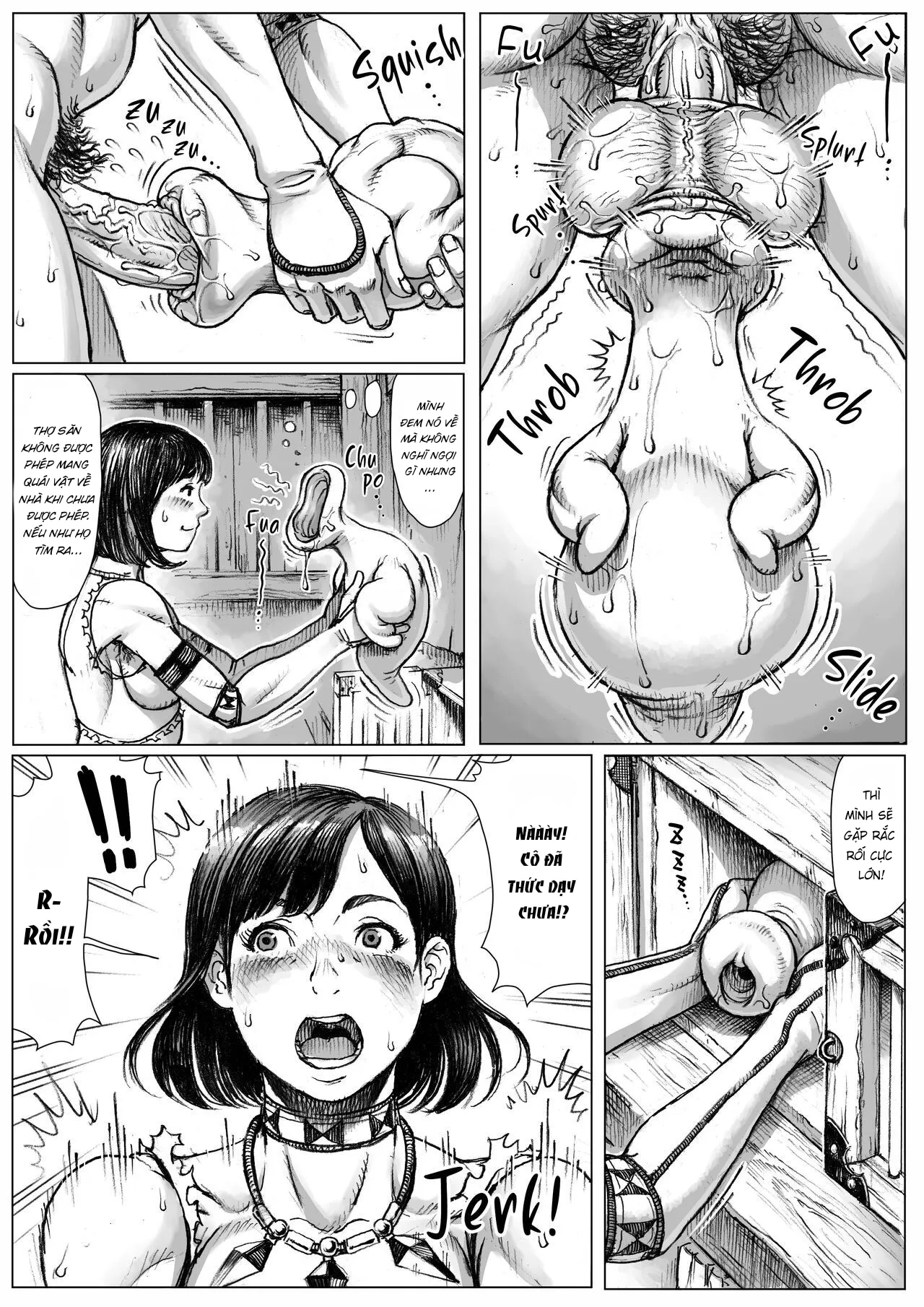 HentaiVN.net - Ảnh 11 - MonHun! ~Gluttonous Hunter's OO Report~ - Oneshot