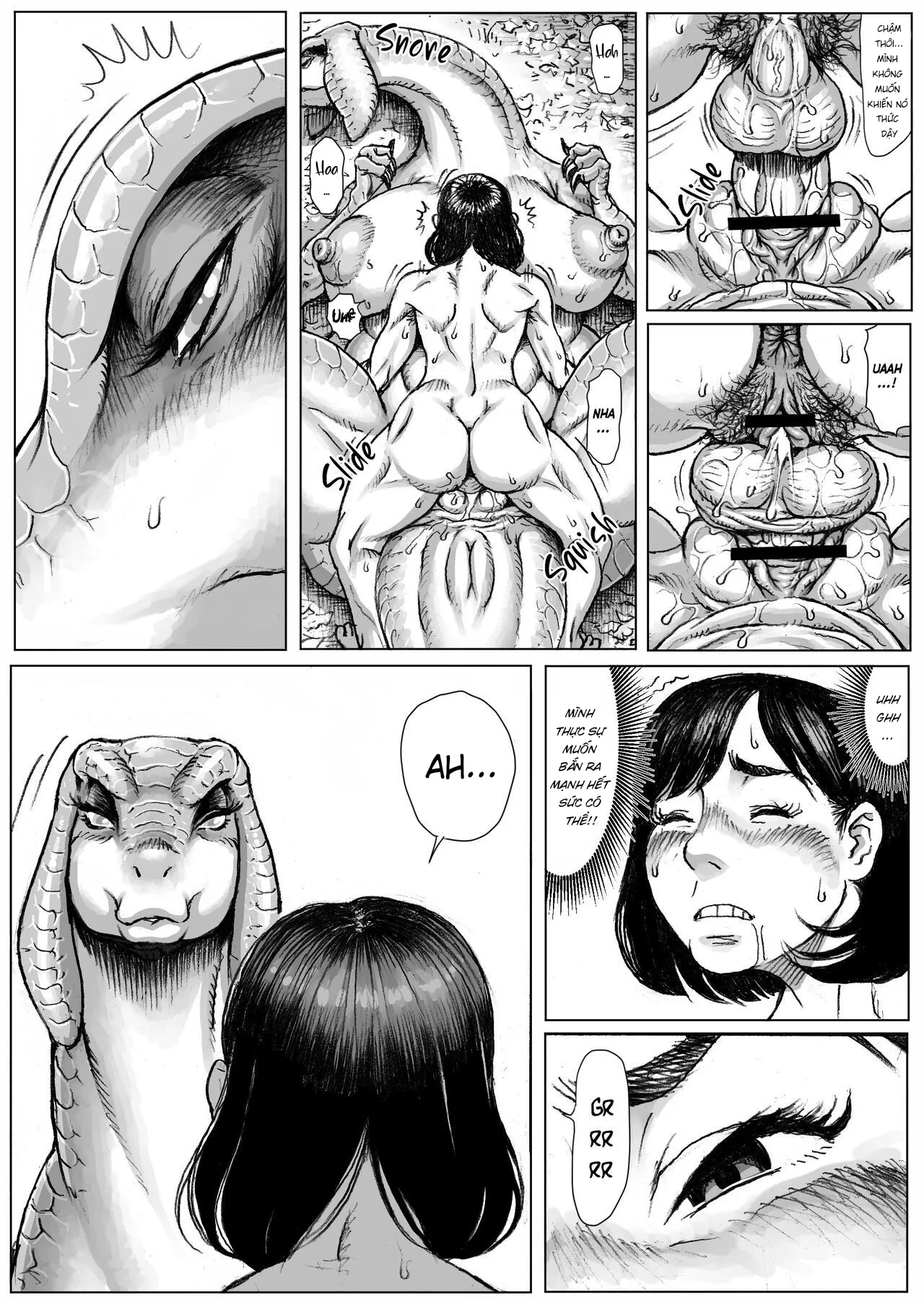 HentaiVN.net - Ảnh 22 - MonHun! ~Gluttonous Hunter's OO Report~ - Oneshot