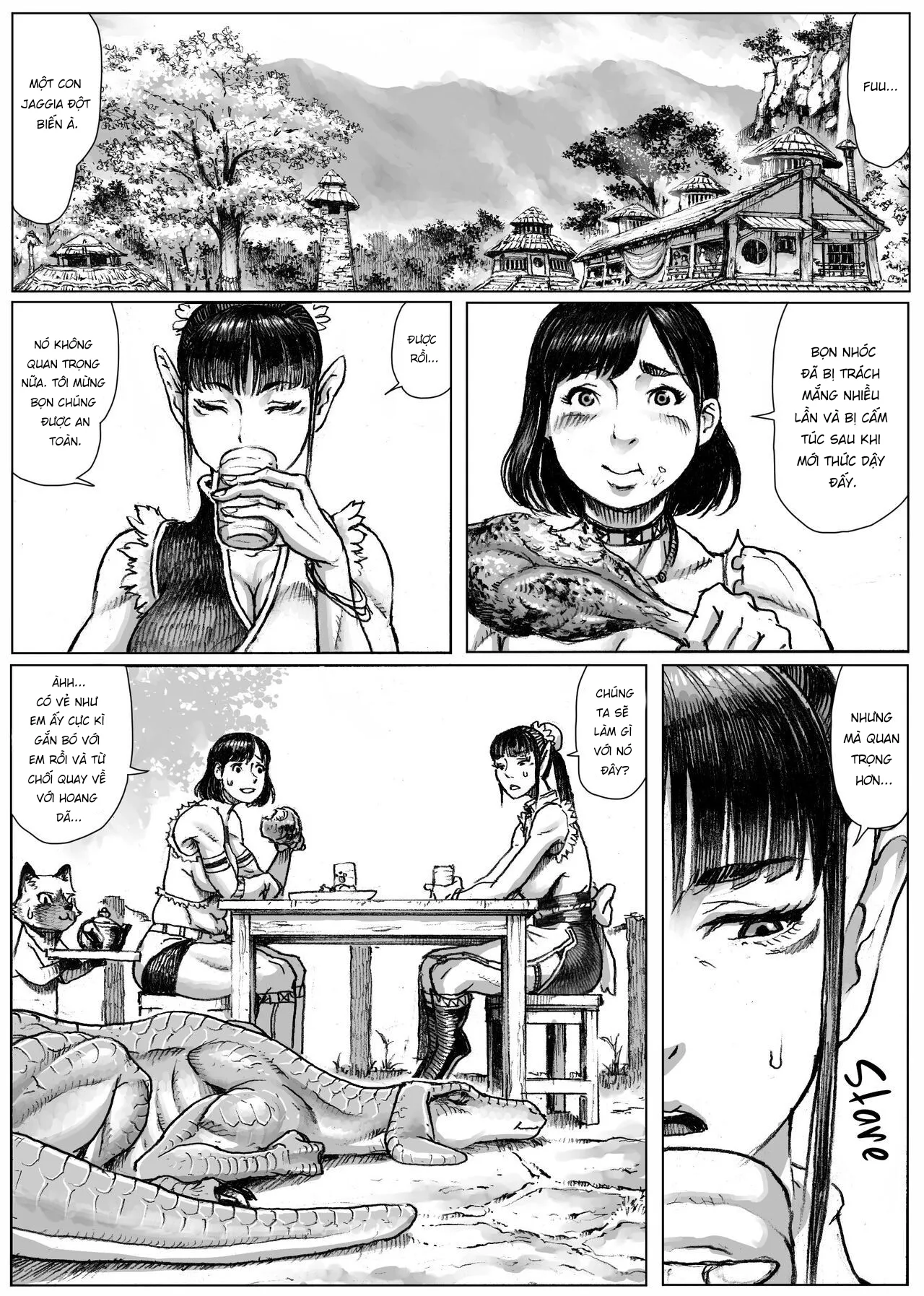 HentaiVN.net - Ảnh 28 - MonHun! ~Gluttonous Hunter's OO Report~ - Oneshot