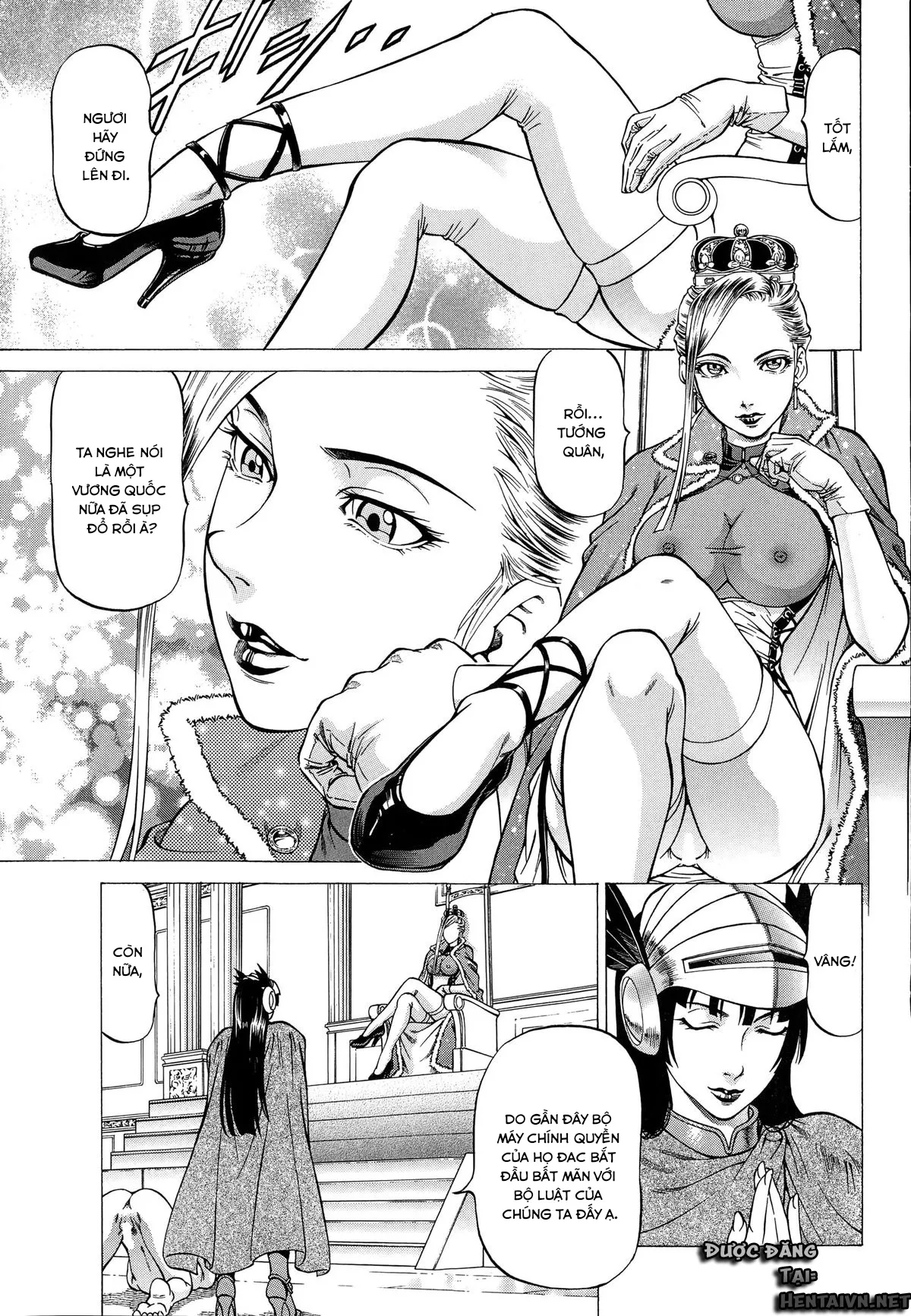 HentaiVN.net - Ảnh 9 - The Queen and Her Knight [The Queen and Her Knight] - Chapter 001