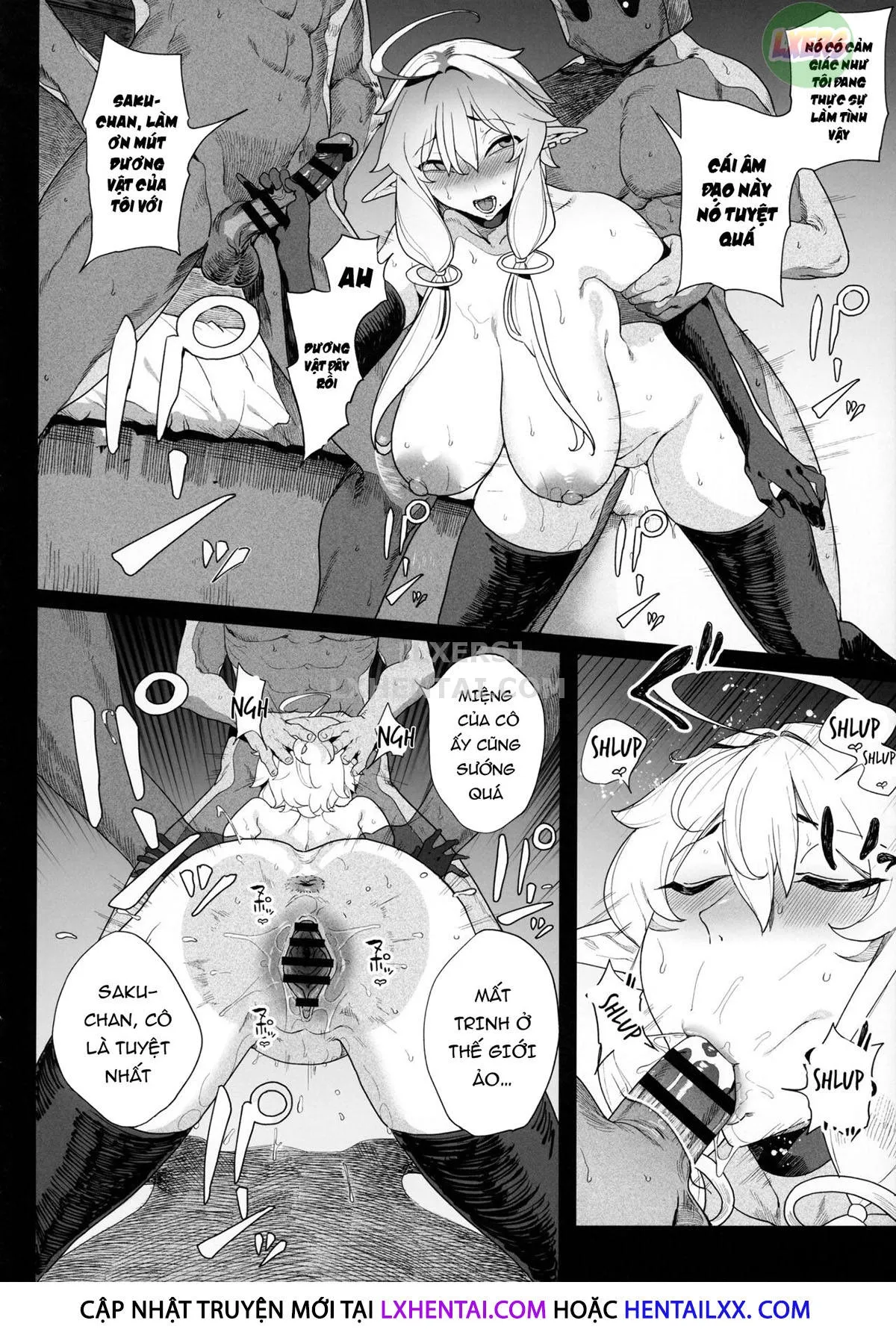HentaiVN.net - Ảnh 29 - Cyberbrain Sex Princess - A Girl Who Gets Fucked In Virtual Reality [Denno Kanki - Kasou Kuukan De Ochiru Shoujo] - Oneshot