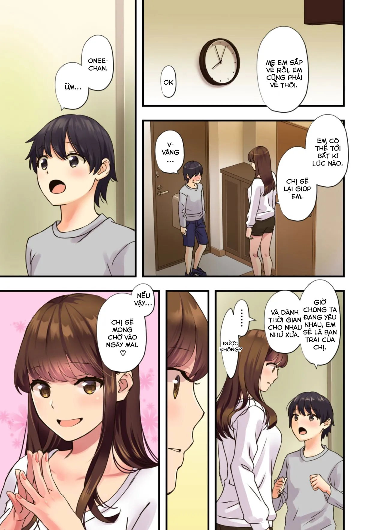 HentaiVN.net - Ảnh 22 - Chị gái nhà bên [Boku no Tonari no Onee-chan ; My Next Door Onee-chan ; ぼくのとなりのおねえちゃん] - Oneshot
