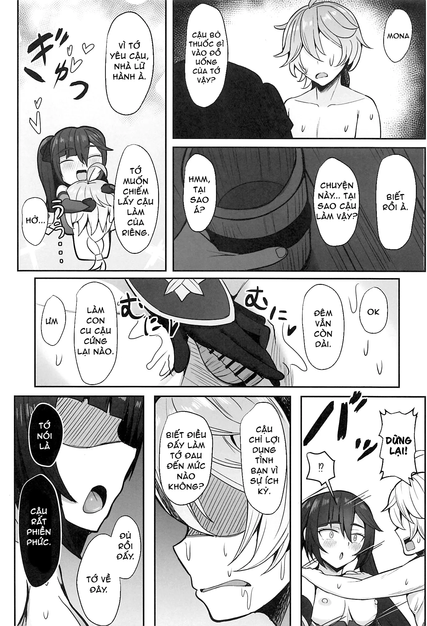 HentaiVN.net - Ảnh 19 - Mona và đêm nay [Mona to Konya wa Karasawagi] - Chọn đi