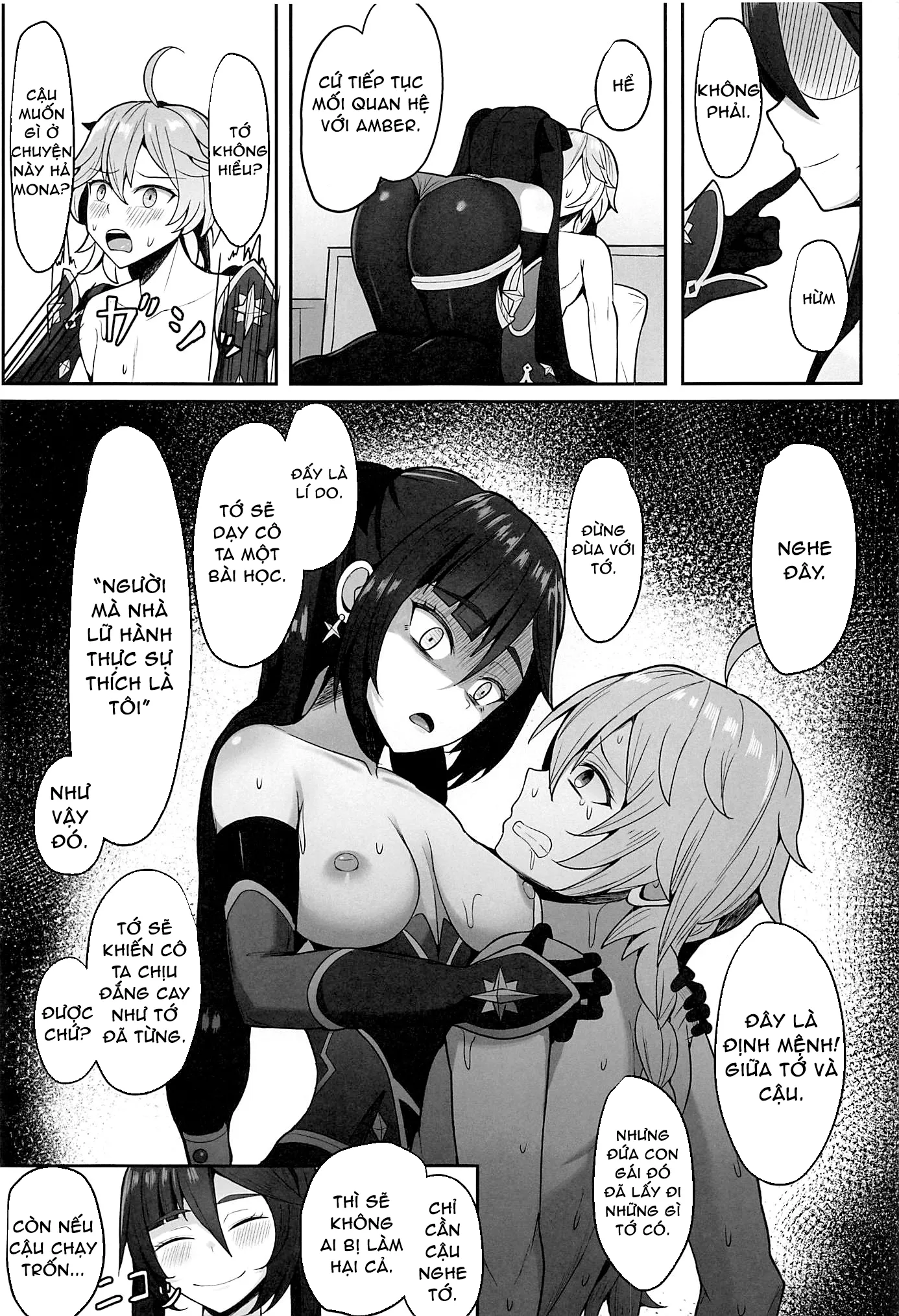 HentaiVN.net - Ảnh 26 - Mona và đêm nay [Mona to Konya wa Karasawagi] - Chọn đi