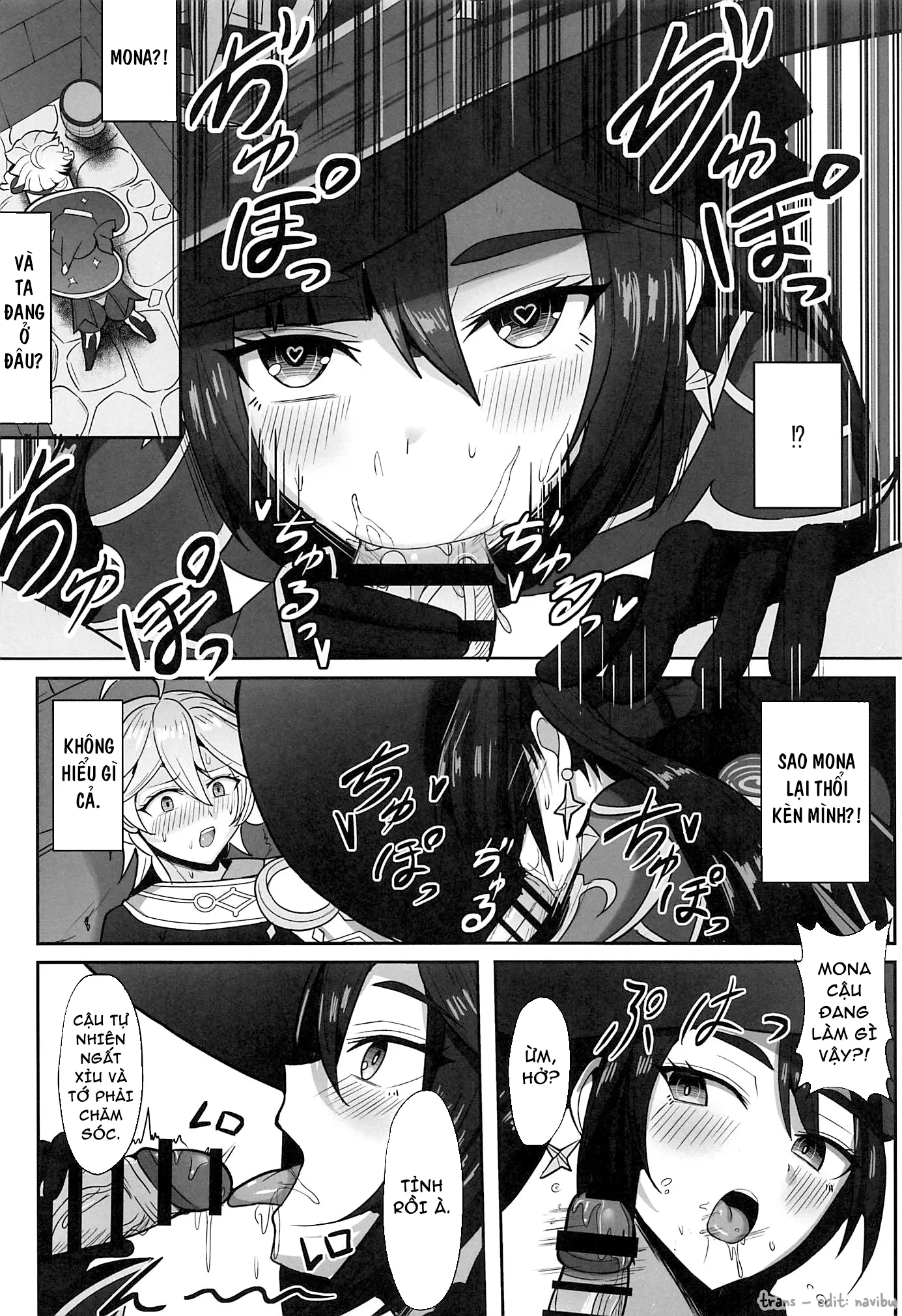 HentaiVN.net - Ảnh 7 - Mona và đêm nay [Mona to Konya wa Karasawagi] - Chọn đi