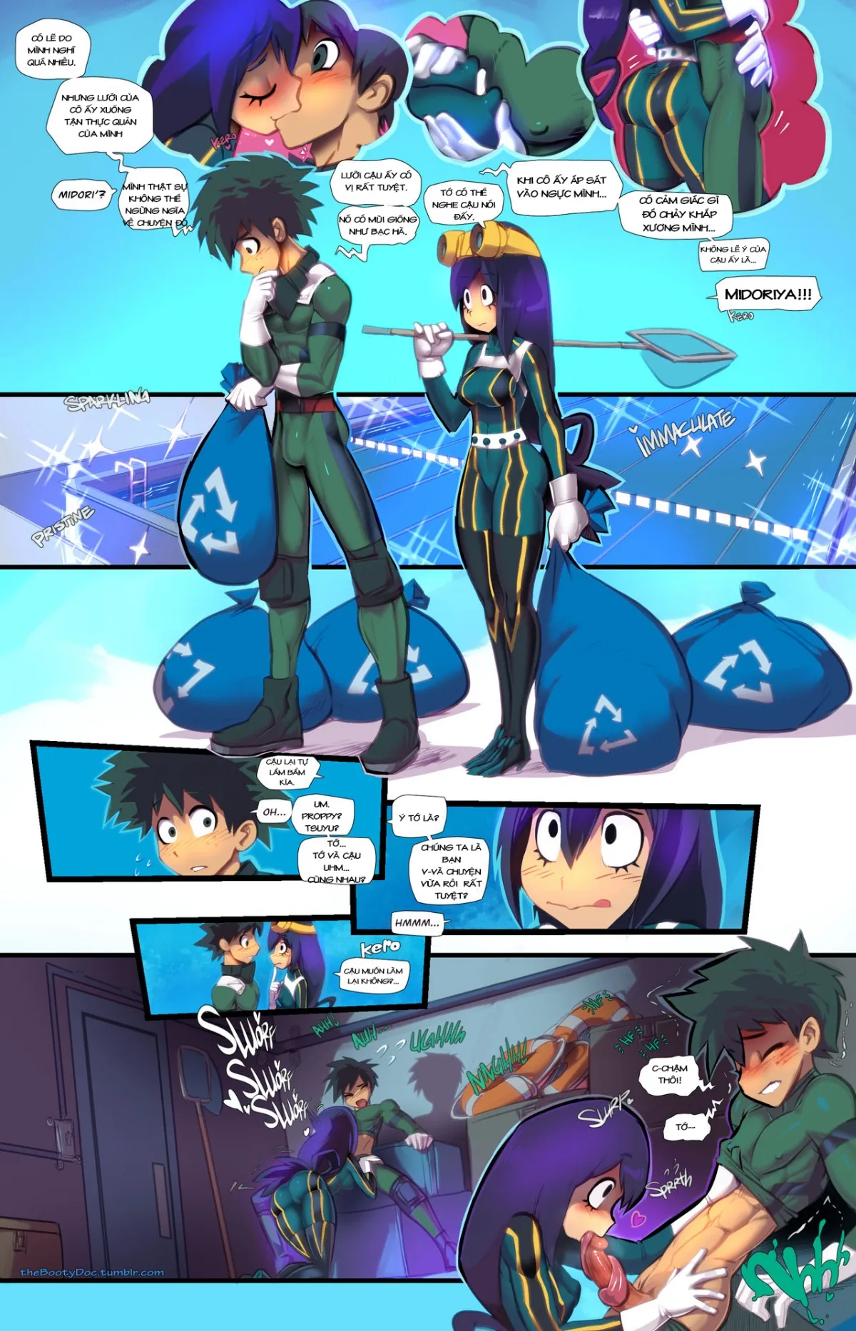 HentaiVN.net - Ảnh 3 - Deku and Froppy SMASH (Boku no Hero Academia) - Chap 1: Deku and Froppy SMASH