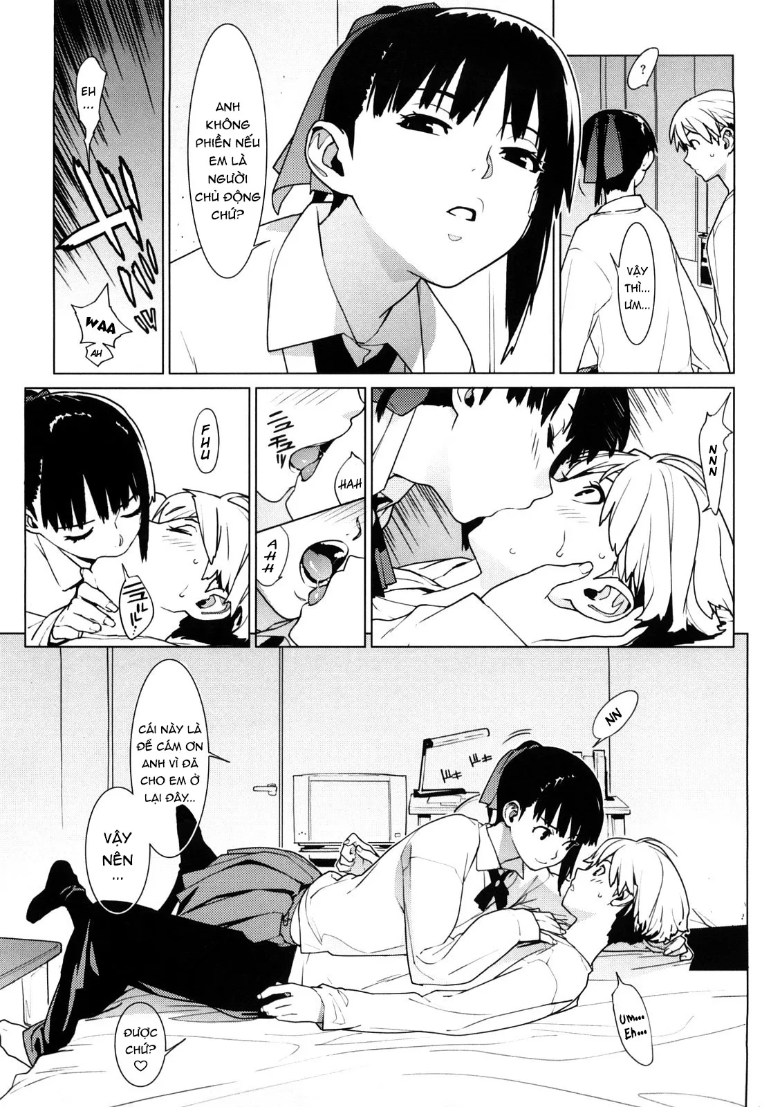 HentaiVN.net - Ảnh 12 - Kano ♥ Bana - Chap 7