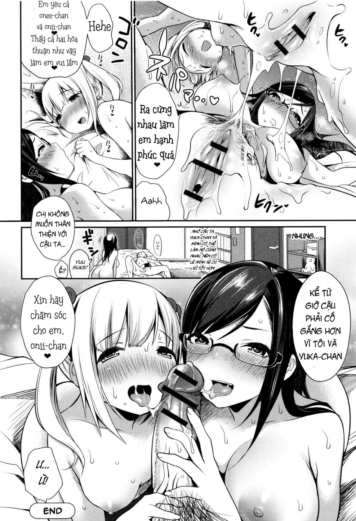 HentaiVN.net - Ảnh 16 - Kyoudai Nakayoku [Intimate Step-siblings] - Oneshot