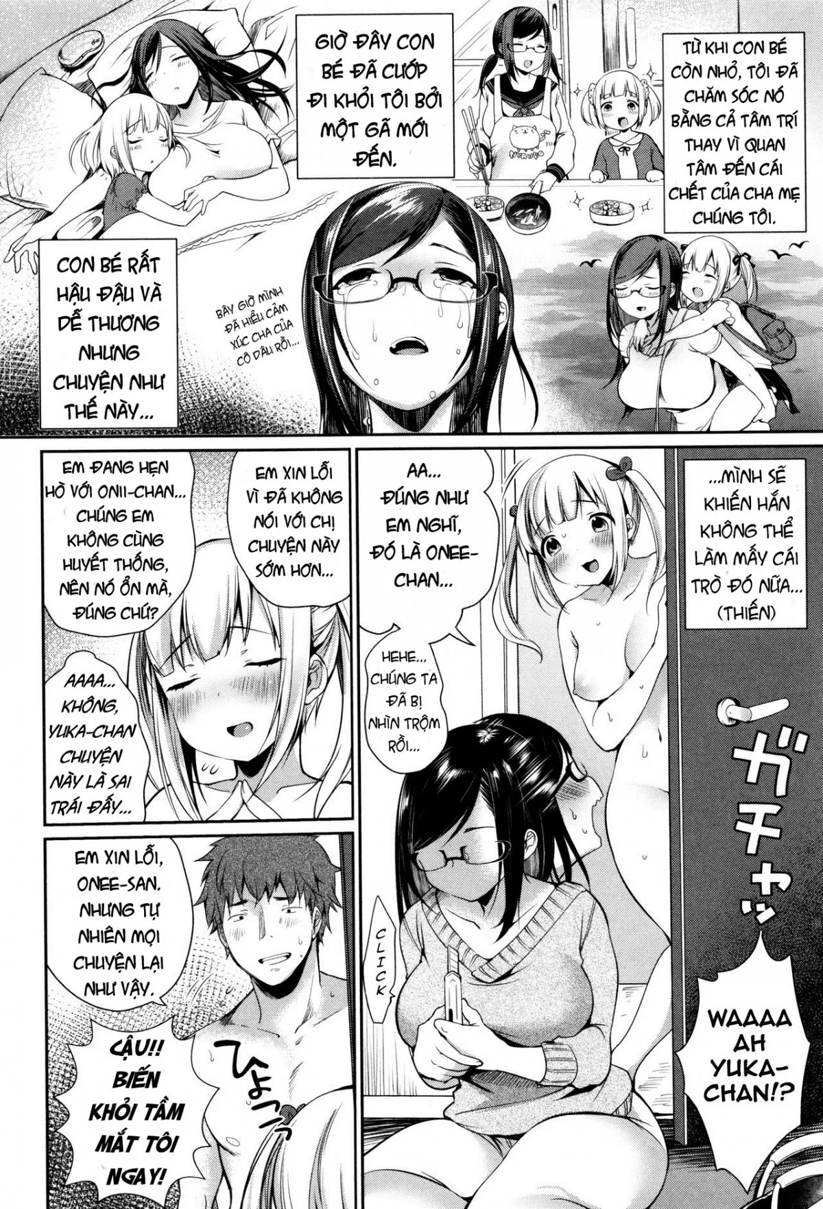 HentaiVN.net - Ảnh 3 - Kyoudai Nakayoku [Intimate Step-siblings] - Oneshot