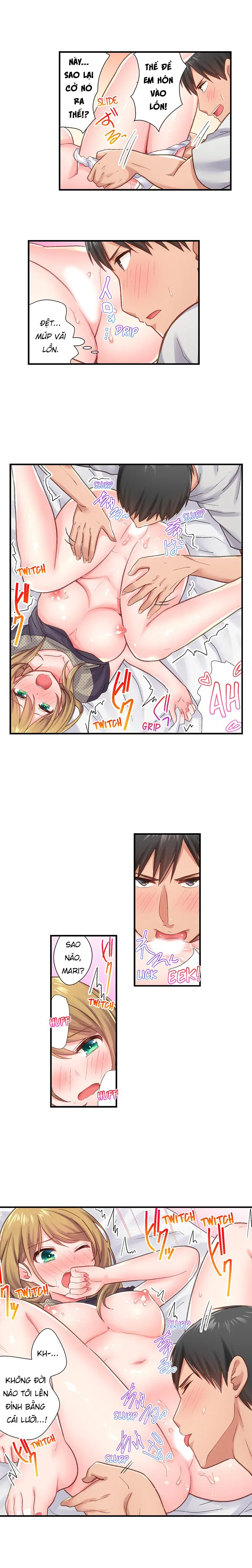 HentaiVN.net - Ảnh 9 - Hành Trình Thành Thánh Chịch Tokyo [Country guy wants to be come a sex ma ster in tokyo; 田舎球児が東京でセックス無双するためには; Inaka Kyuuji ga Tokyo de Sex Musousuru Tameniwa] - Chapter 2: Chị nhà lươn lẹo