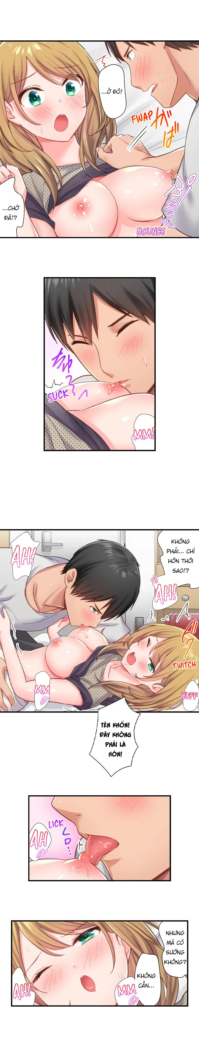 HentaiVN.net - Ảnh 6 - Hành Trình Thành Thánh Chịch Tokyo [Country guy wants to be come a sex ma ster in tokyo; 田舎球児が東京でセックス無双するためには; Inaka Kyuuji ga Tokyo de Sex Musousuru Tameniwa] - Chapter 2: Chị nhà lươn lẹo