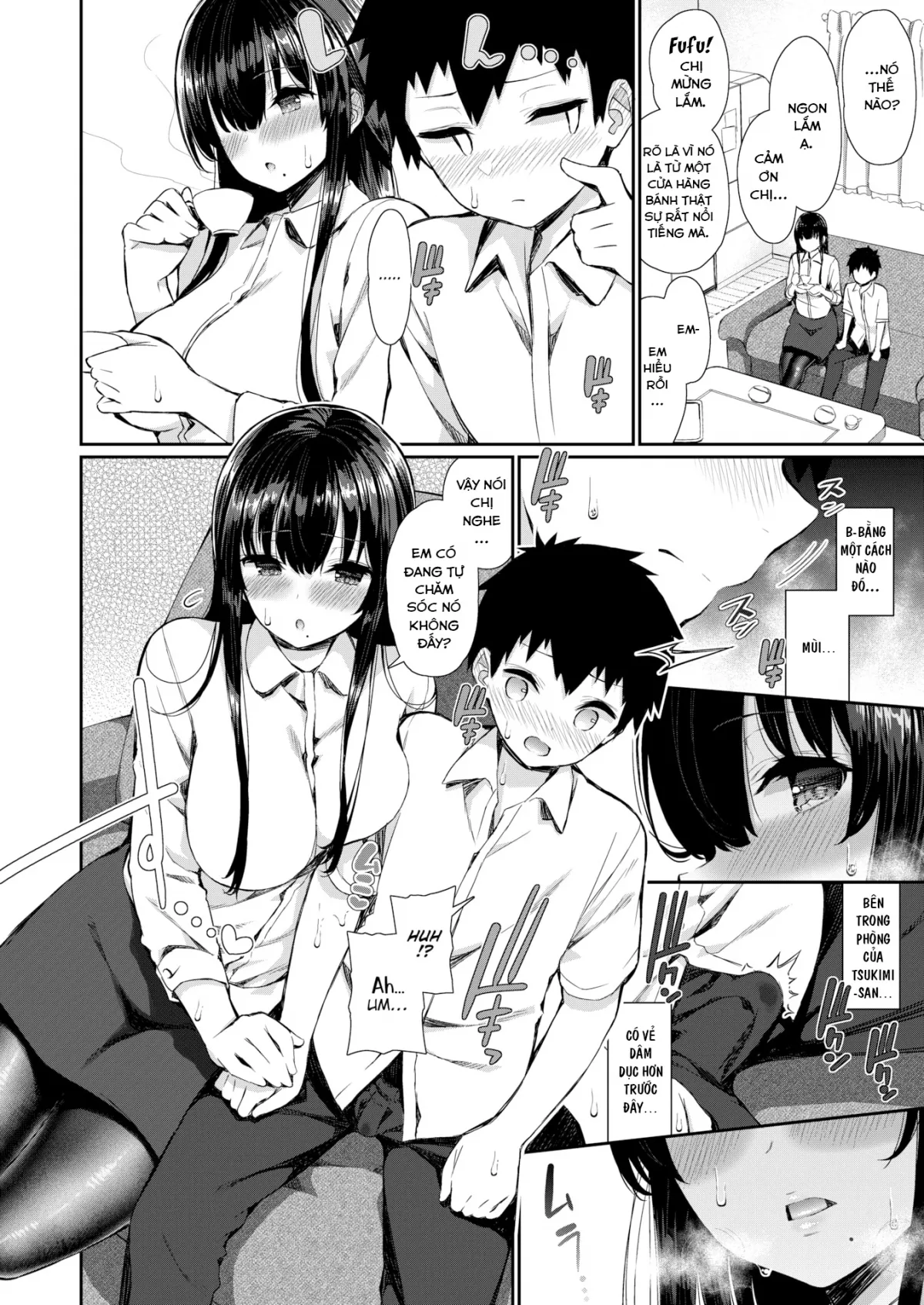 HentaiVN.net - Ảnh 13 - The Stocking Lady Next Door - Chap 1 ~ The Stocking Lady Next Door