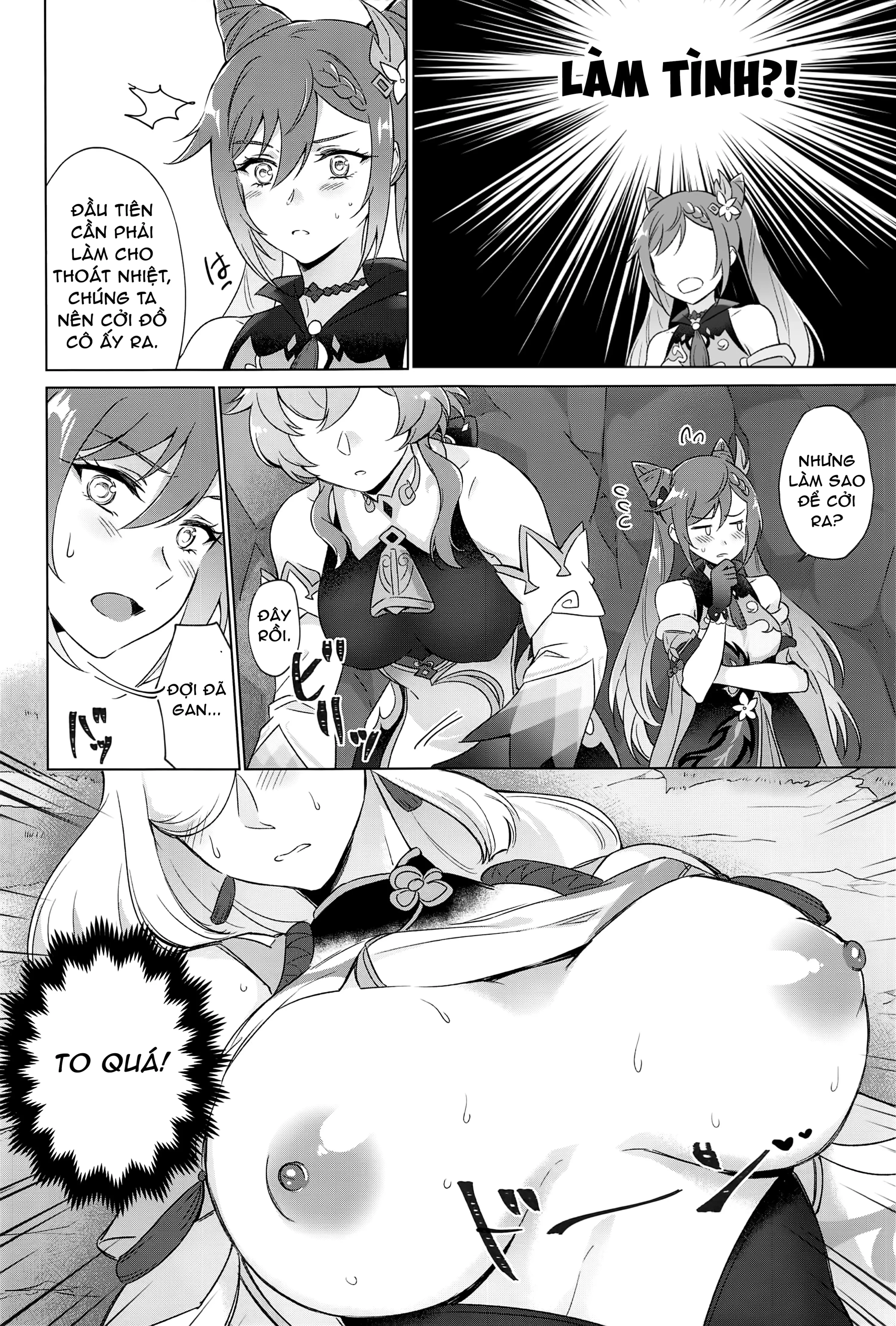 HentaiVN.net - Ảnh 21 - Nghiệm pháp tình dục kiểu Liyue [Liyue-shiki Dousei Seikou Ryouhou] - Chap 1