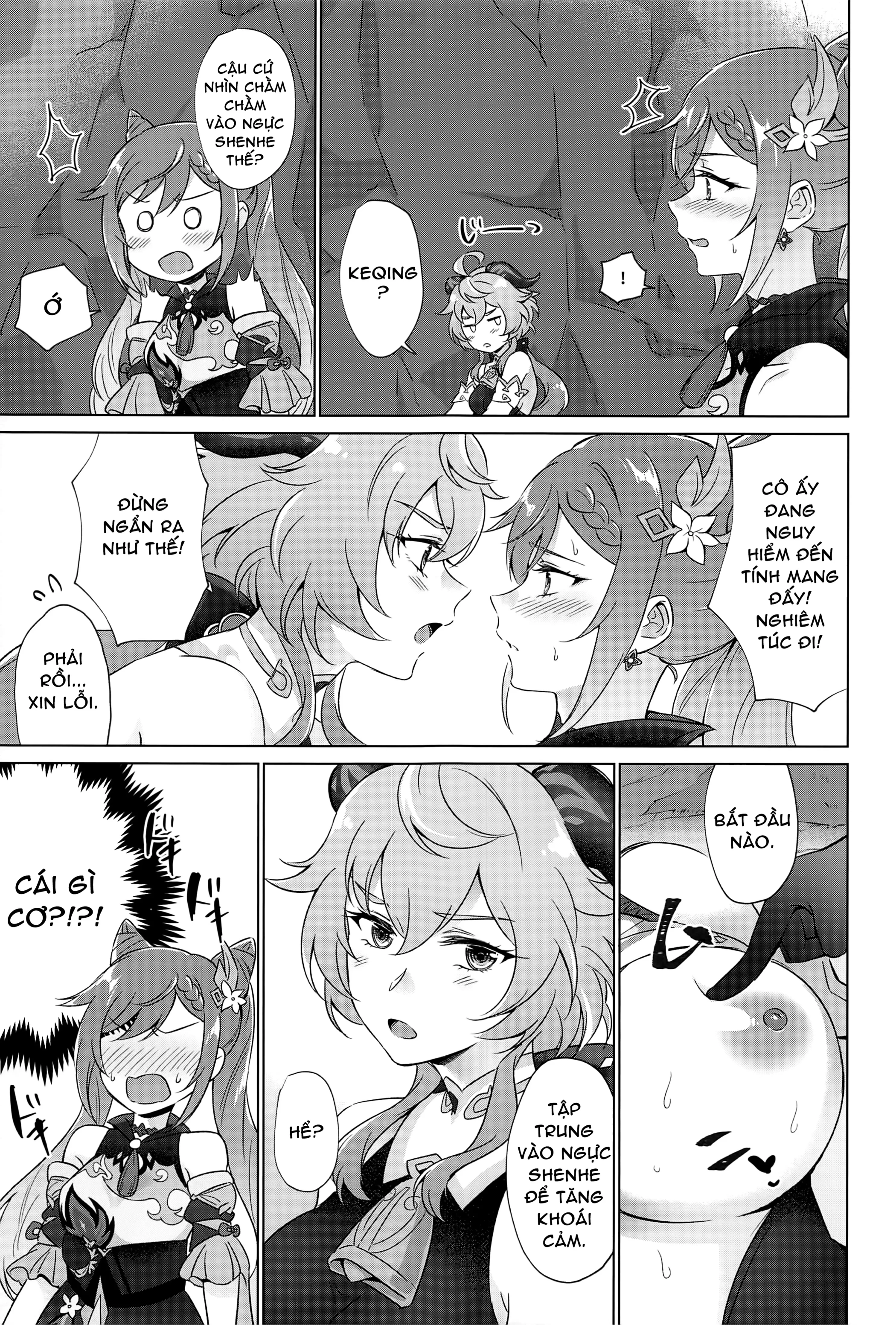 HentaiVN.net - Ảnh 22 - Nghiệm pháp tình dục kiểu Liyue [Liyue-shiki Dousei Seikou Ryouhou] - Chap 1