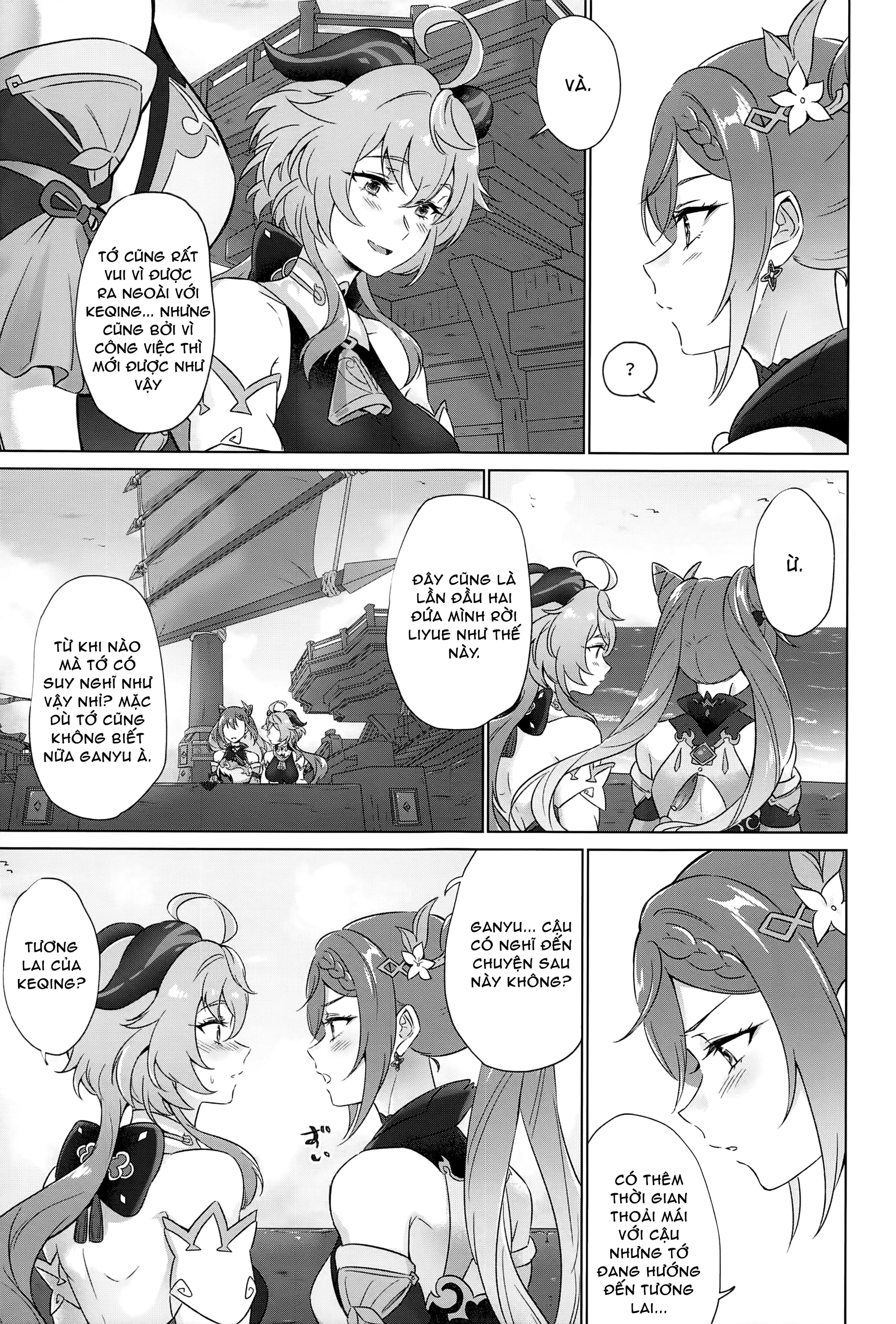 HentaiVN.net - Ảnh 8 - Nghiệm pháp tình dục kiểu Liyue [Liyue-shiki Dousei Seikou Ryouhou] - Chap 1