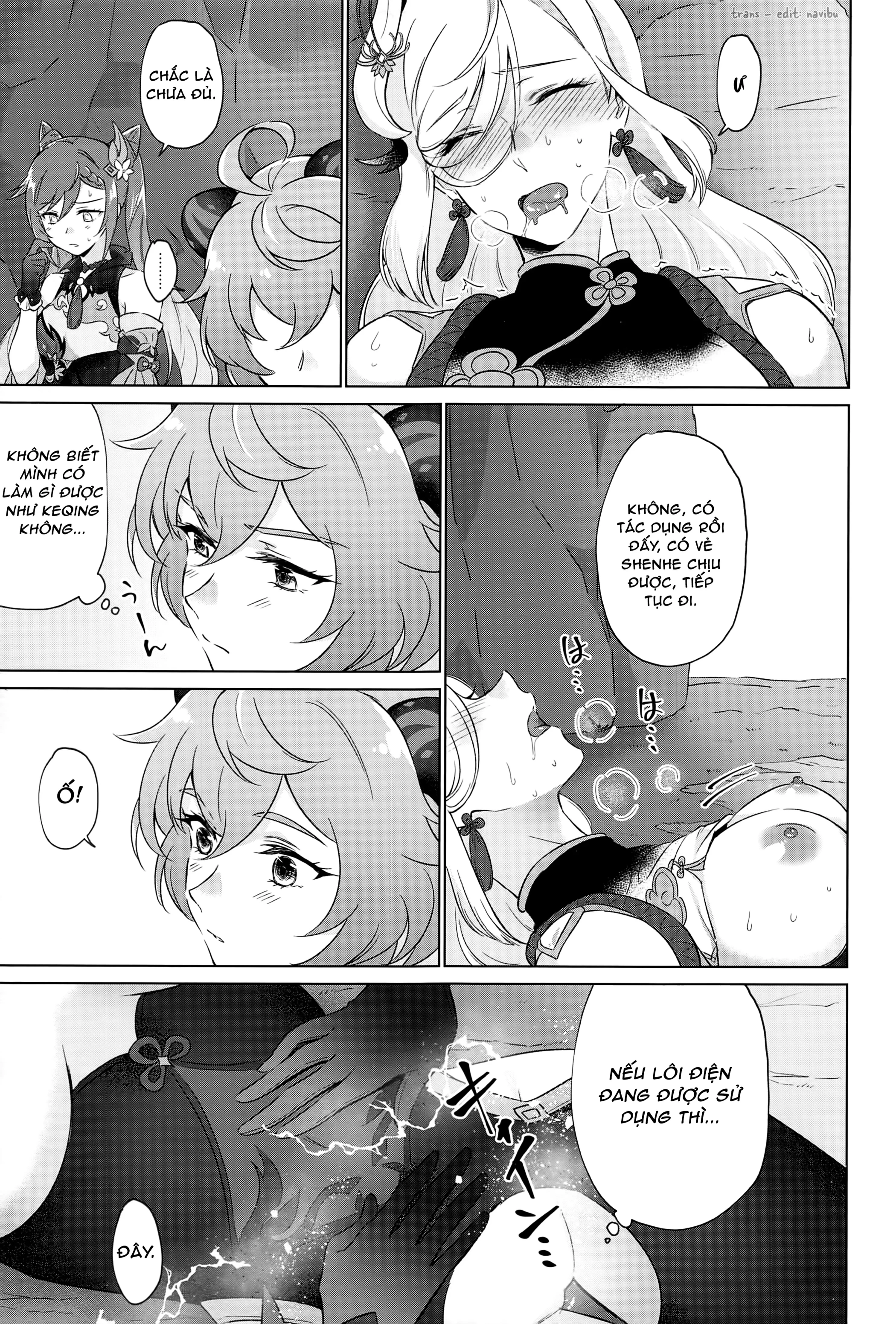 HentaiVN.net - Ảnh 10 - Nghiệm pháp tình dục kiểu Liyue [Liyue-shiki Dousei Seikou Ryouhou] - Chap 2
