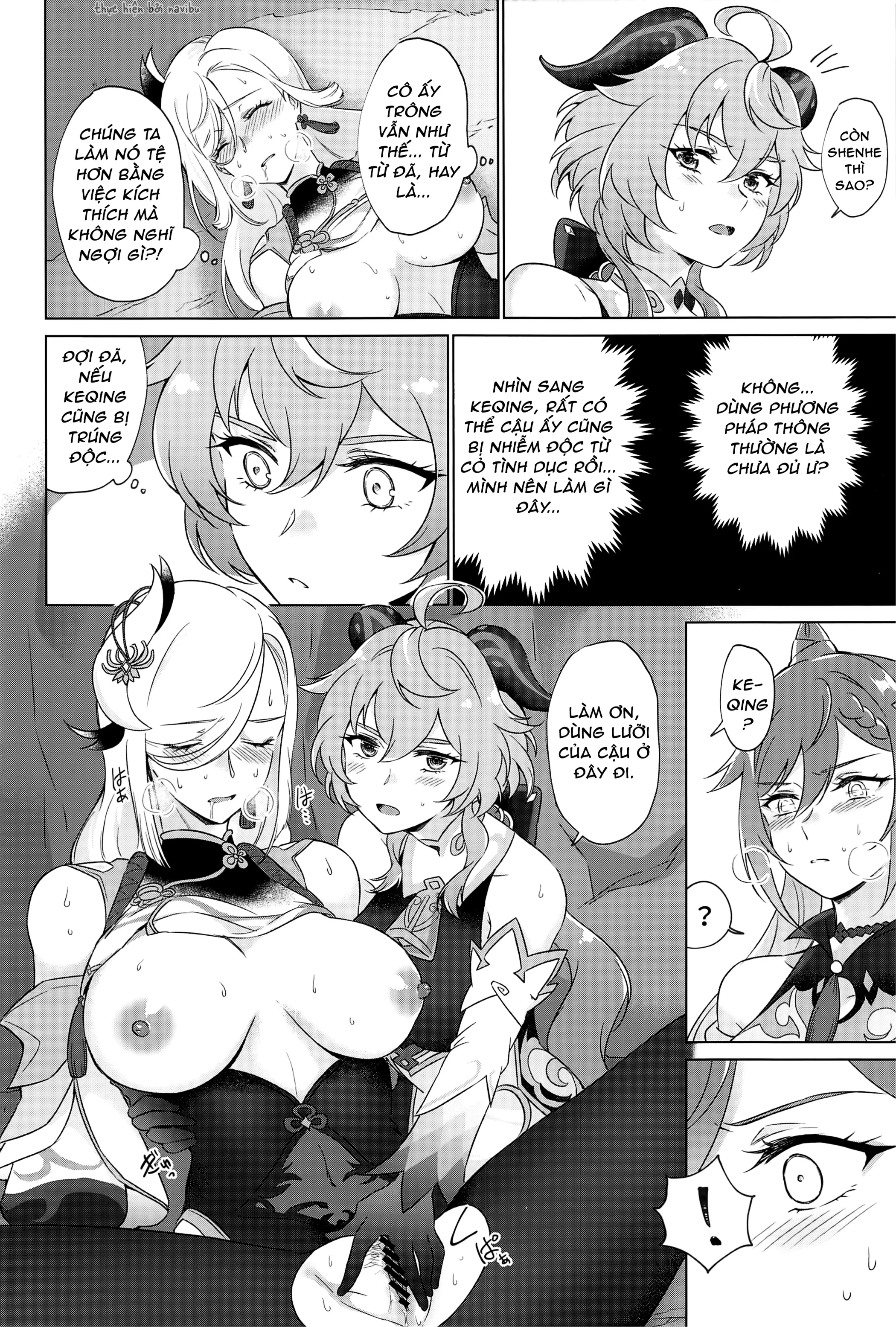 HentaiVN.net - Ảnh 3 - Nghiệm pháp tình dục kiểu Liyue [Liyue-shiki Dousei Seikou Ryouhou] - Chap 2