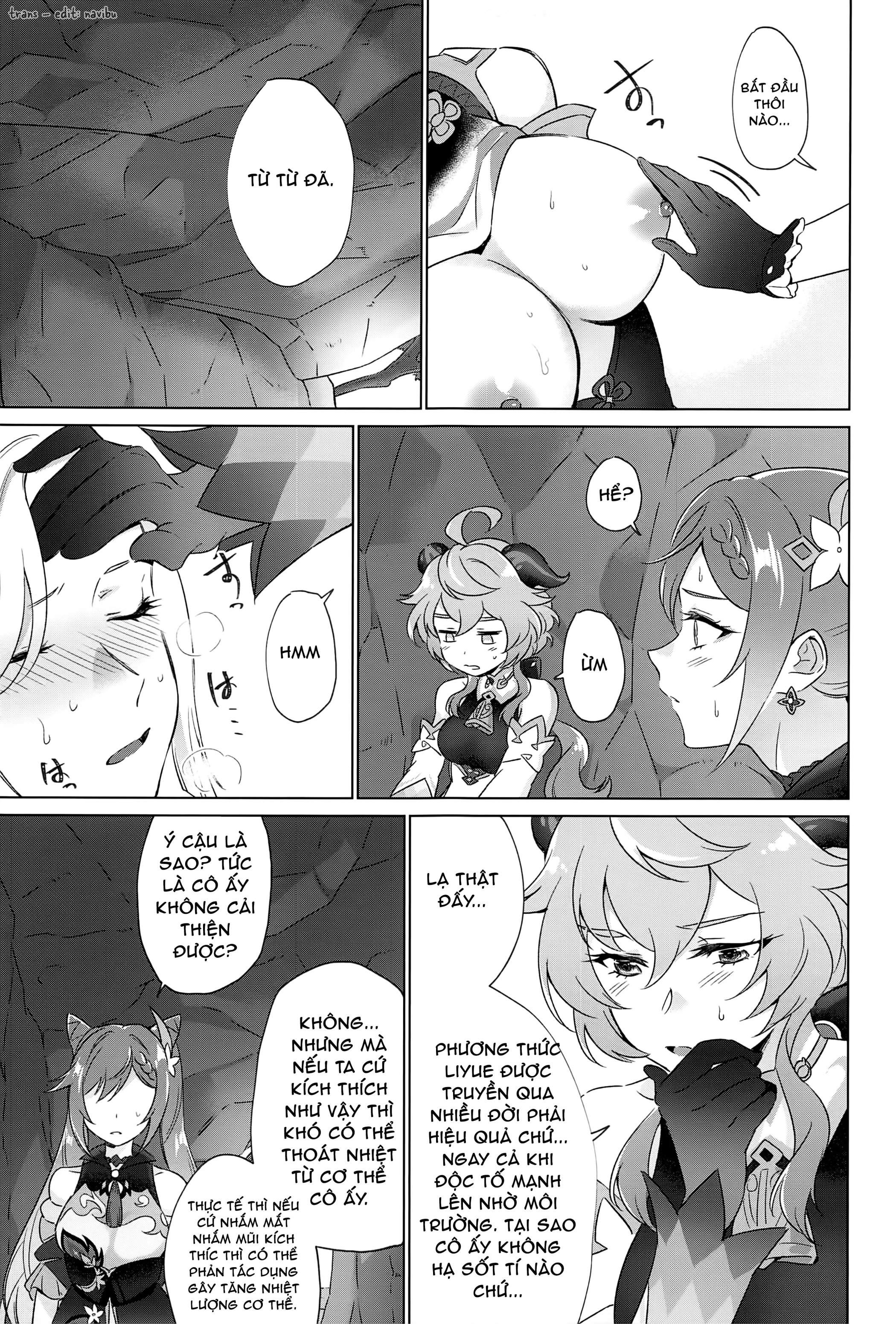 HentaiVN.net - Ảnh 8 - Nghiệm pháp tình dục kiểu Liyue [Liyue-shiki Dousei Seikou Ryouhou] - Chap 2