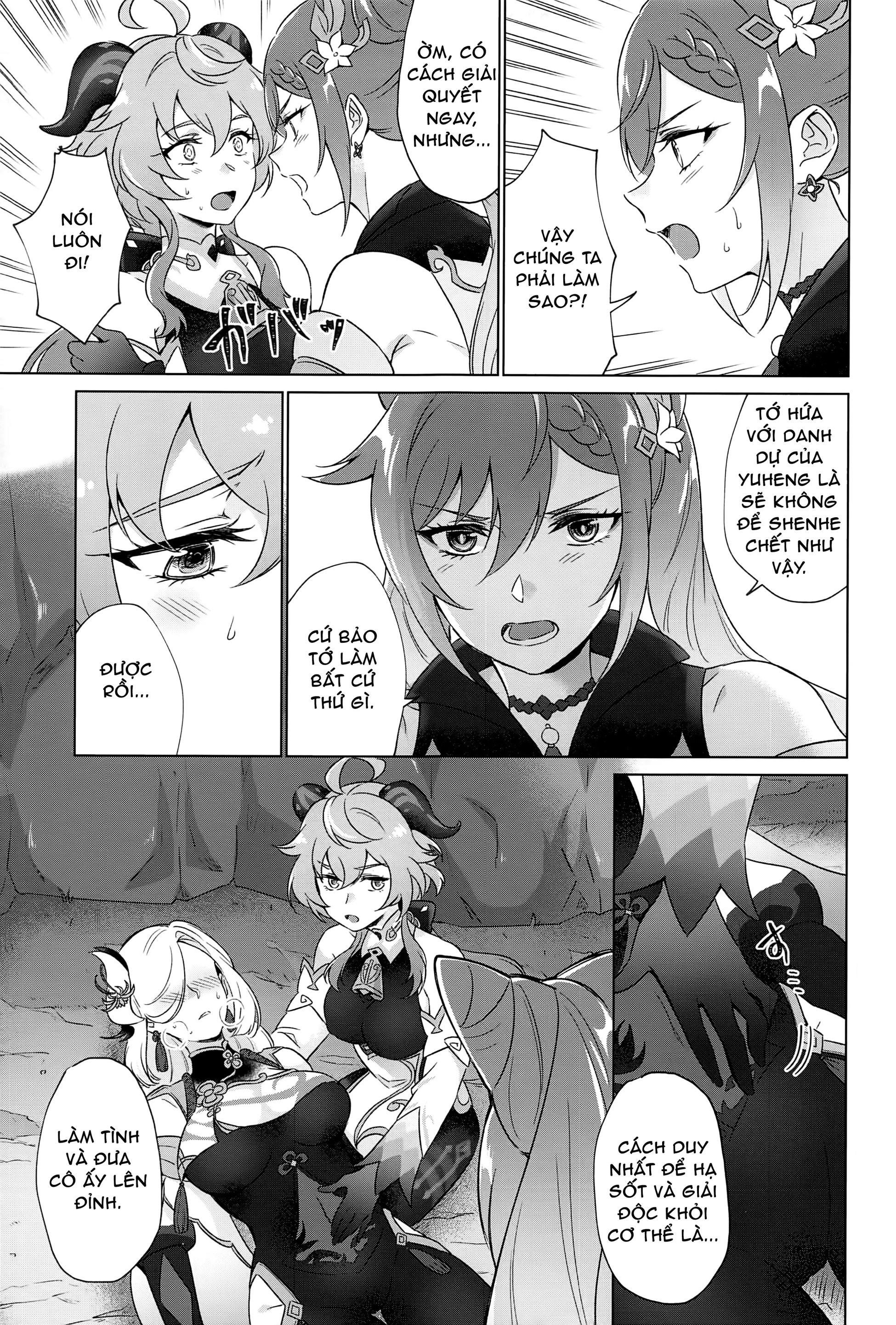 HentaiVN.net - Ảnh 20 - Nghiệm pháp tình dục kiểu Liyue [Liyue-shiki Dousei Seikou Ryouhou] - Oneshot full