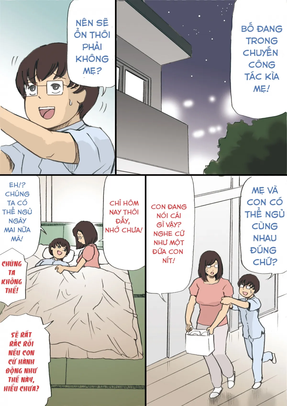 HentaiVN.net - Ảnh 3 - Mama o Haramasu Daisakusen!! - Chap 1