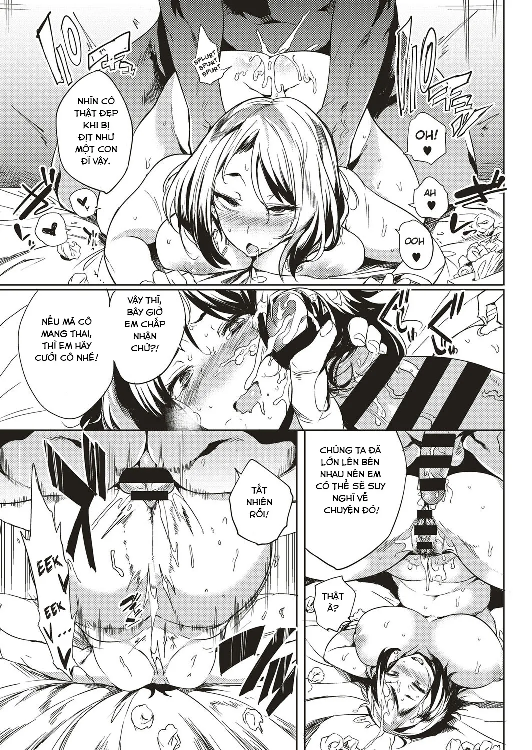 HentaiVN.net - Ảnh 13 - Isogaba Hamete [Slow and Steady Wins the Fuck] - Oneshot