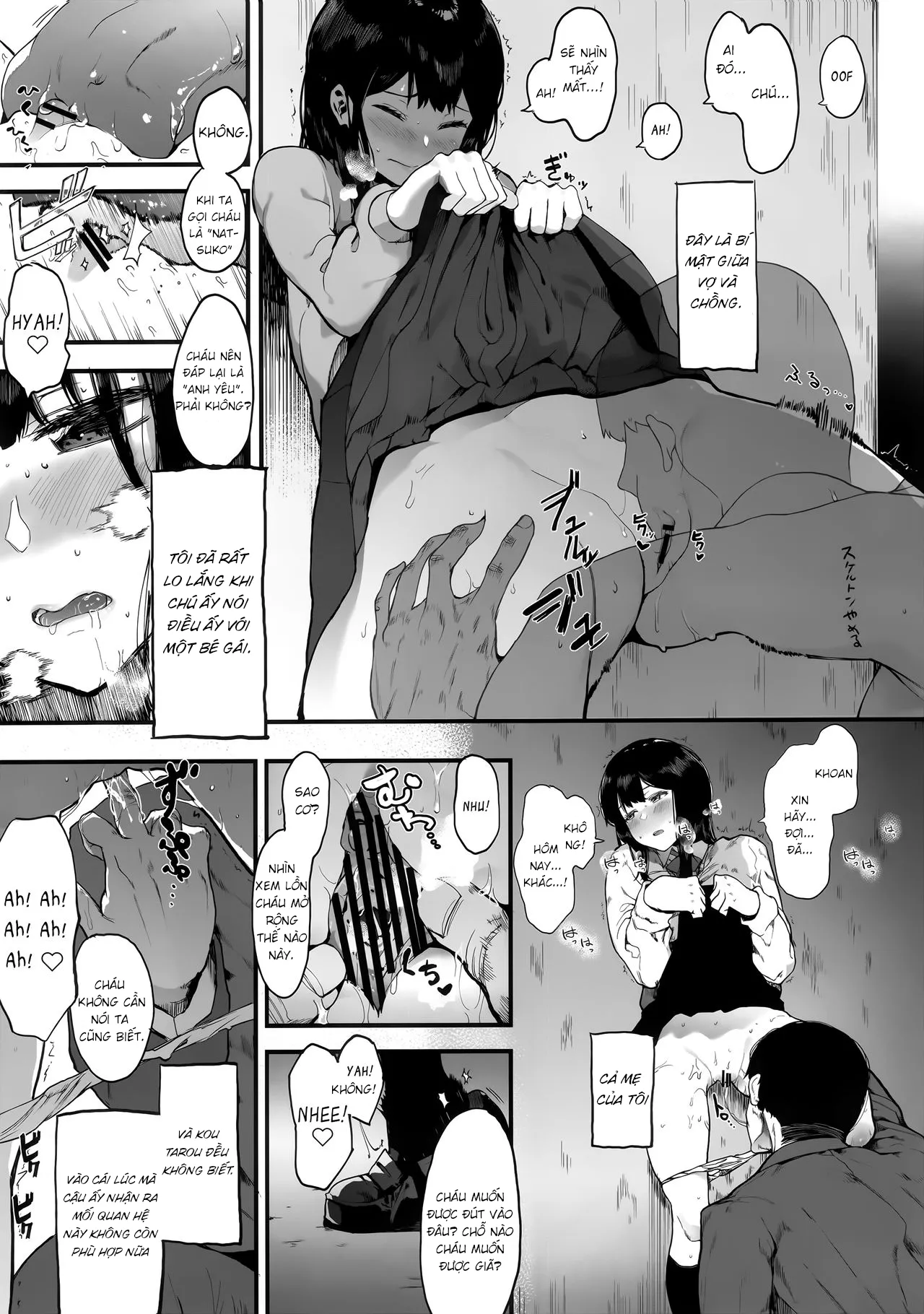 HentaiVN.net - Ảnh 15 - Gia đình điên loạn [Kazoku Gurumi] - Oneshot