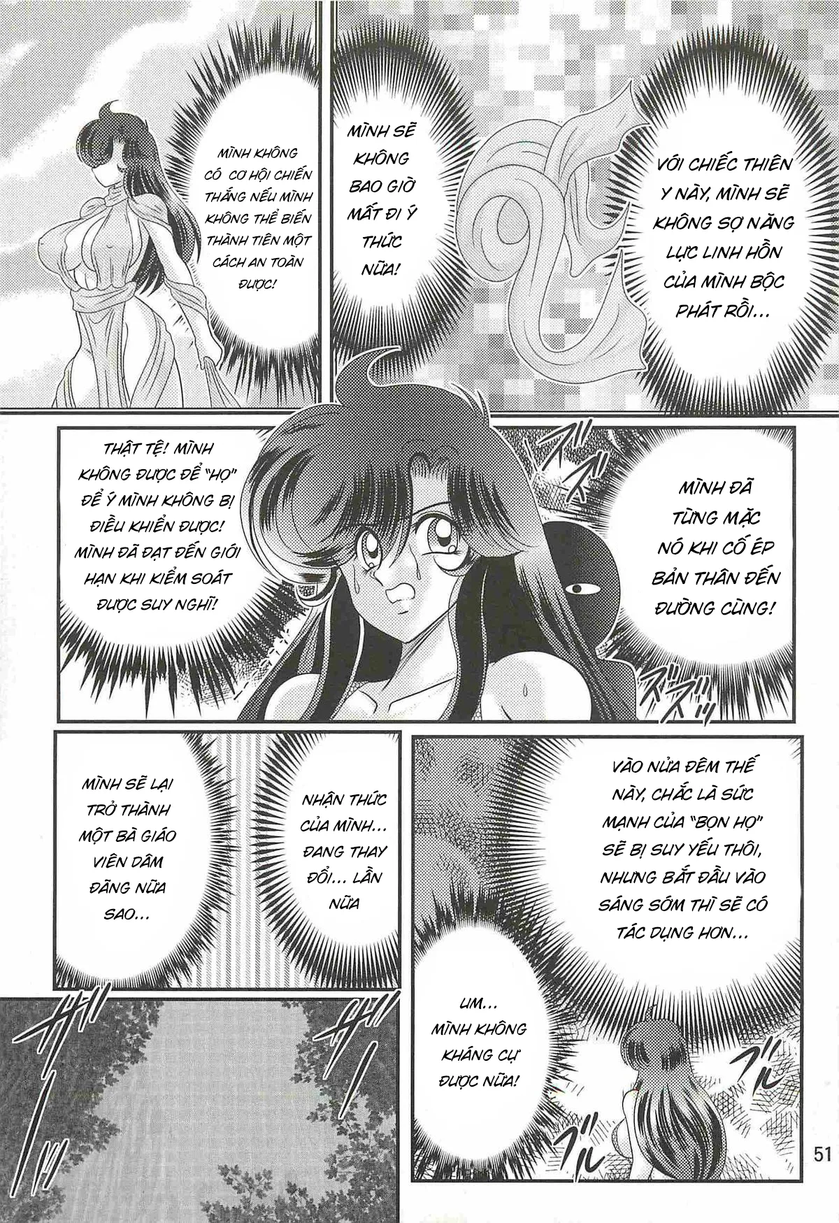 HentaiVN.net - Ảnh 6 - Chiến Binh Thiên Sứ Shizu Yuuko [Tokusou Fairy Saber W;Seirei Tokusou Fairy Saber W;精霊特捜フェアリィセイバ;Ｗ 妖艶天女伝] - Chap 2